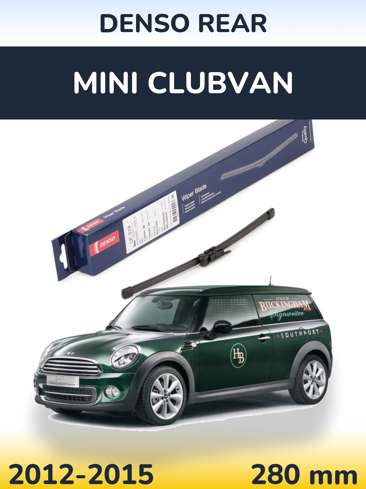 Tylna wycieraczka Denso Rear 280 mm do MINI Clubvan 2012-2015