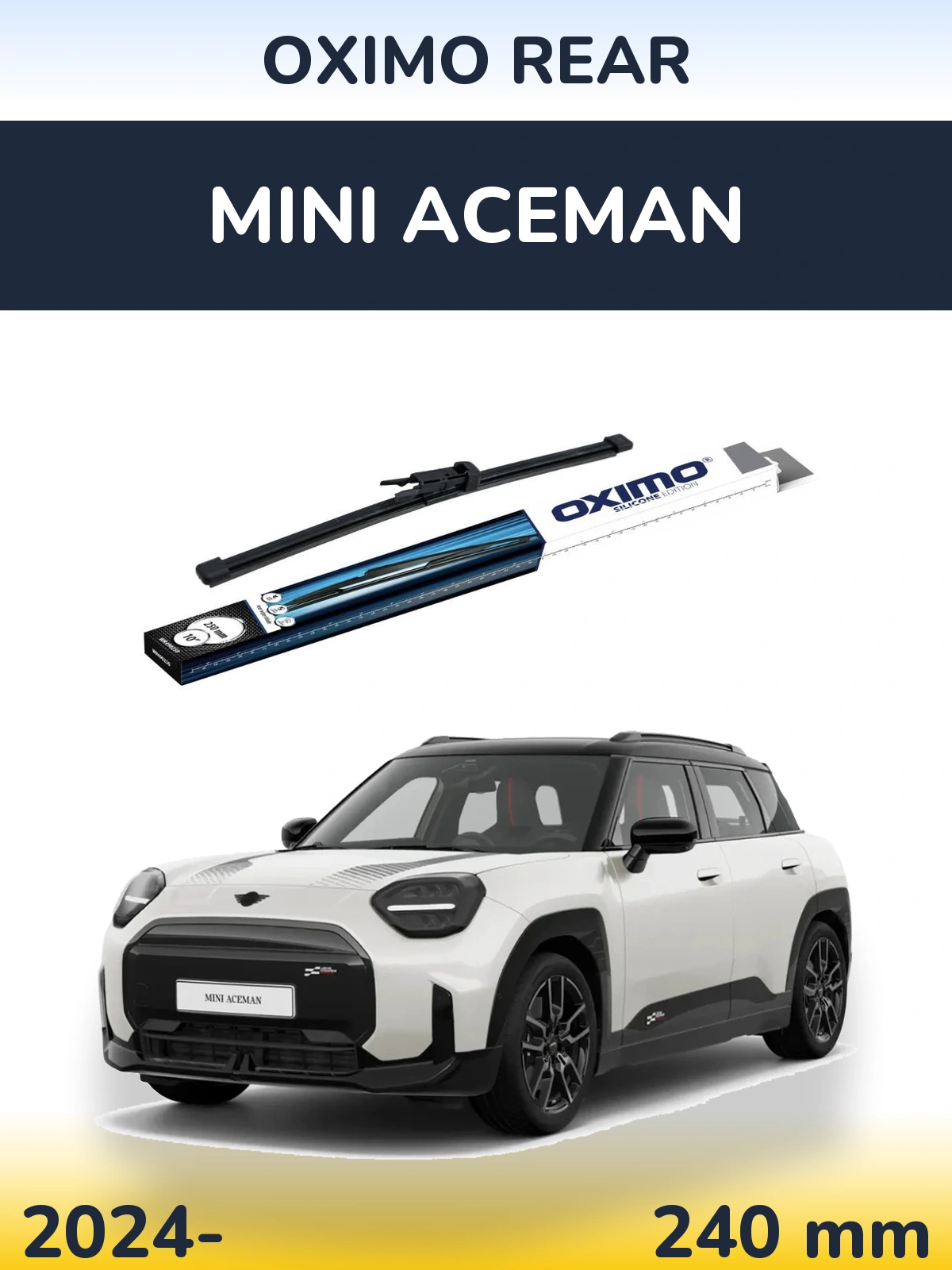 Tylna wycieraczka Oximo Rear 250 mm do MINI Aceman 2024-2026
