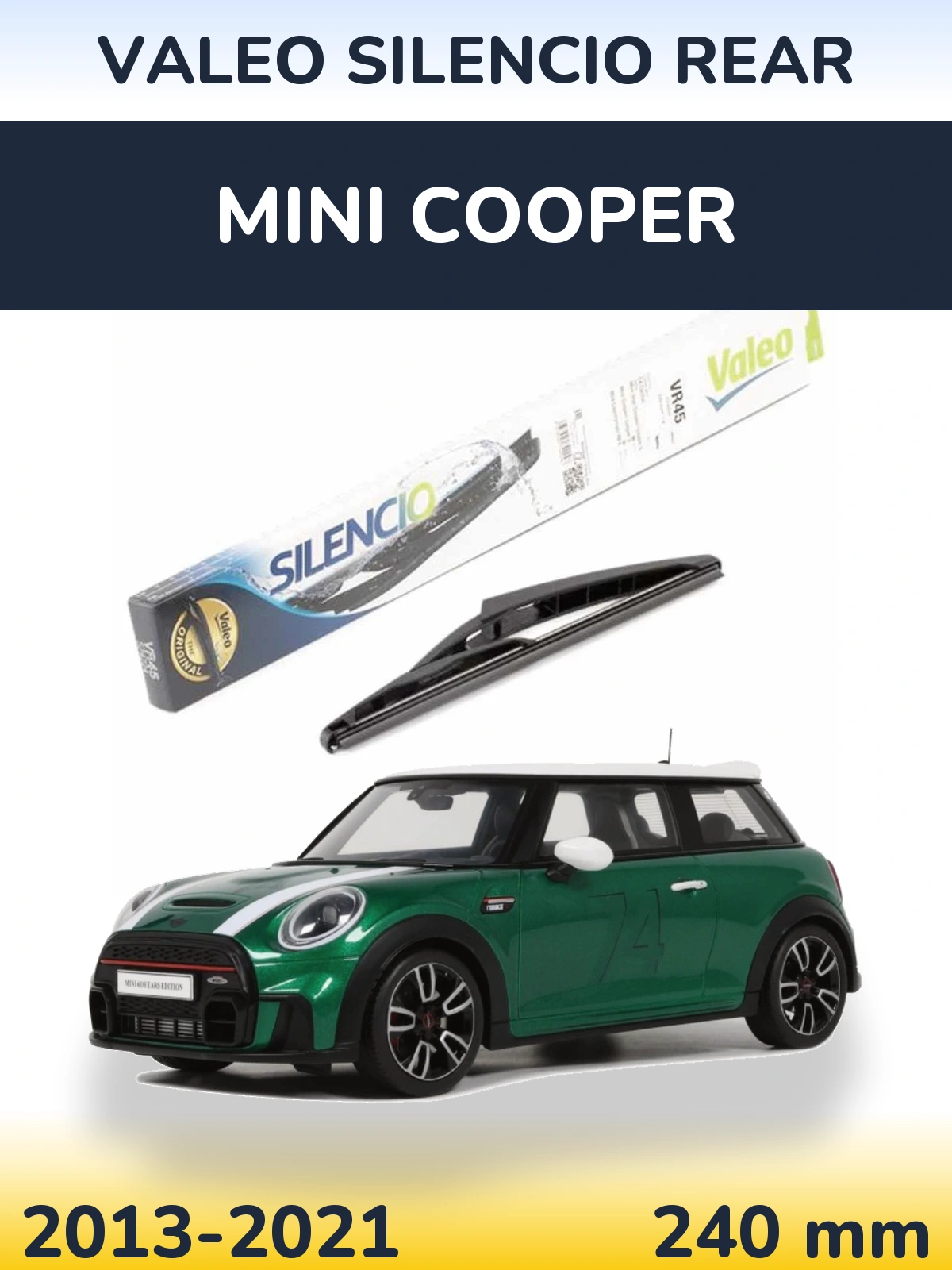 Tylna wycieraczka Valeo Silencio Rear 240 mm do MINI Cooper 2013-2021