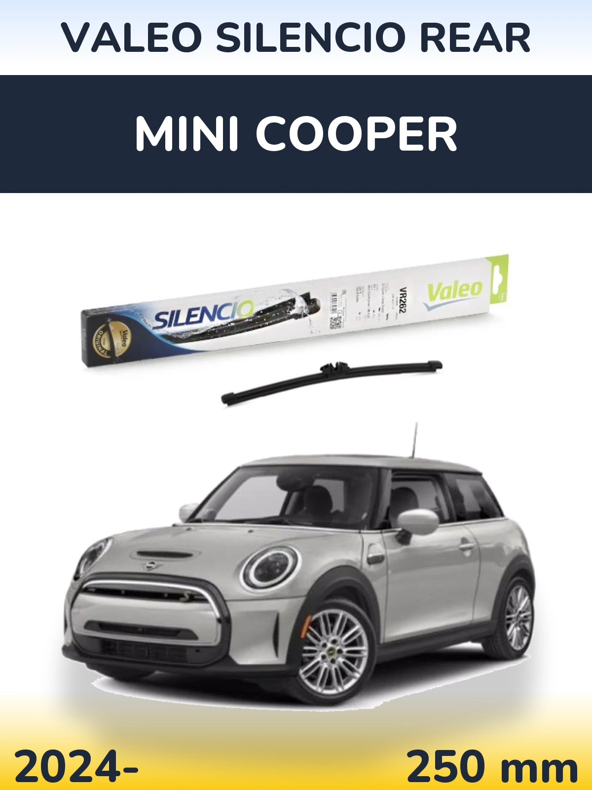 Tylna wycieraczka Valeo Silencio Rear 240 mm do MINI Cooper 2024-2026