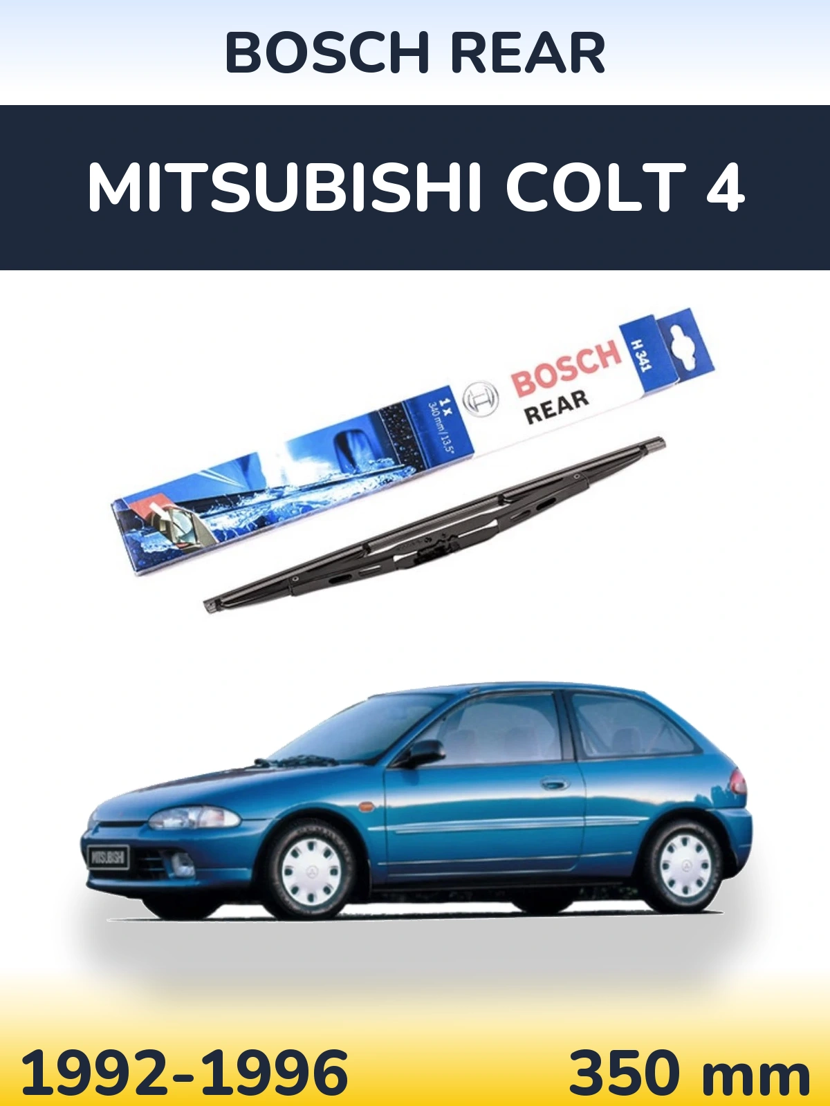 Tylna wycieraczka BOSCH Rear 340 mm do Mitsubishi Colt 4 1992-1996