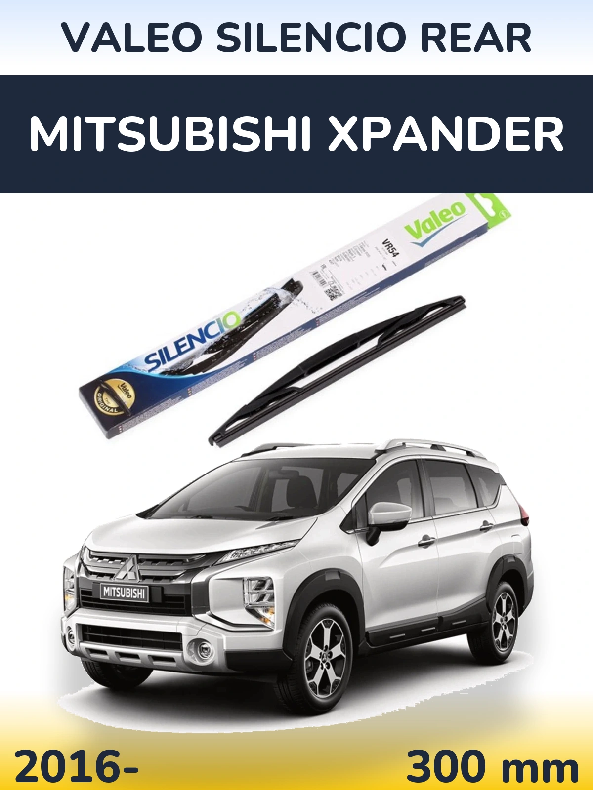 Tylna wycieraczka Valeo Silencio Rear 300 mm do Mitsubishi Xpander 2016-2026