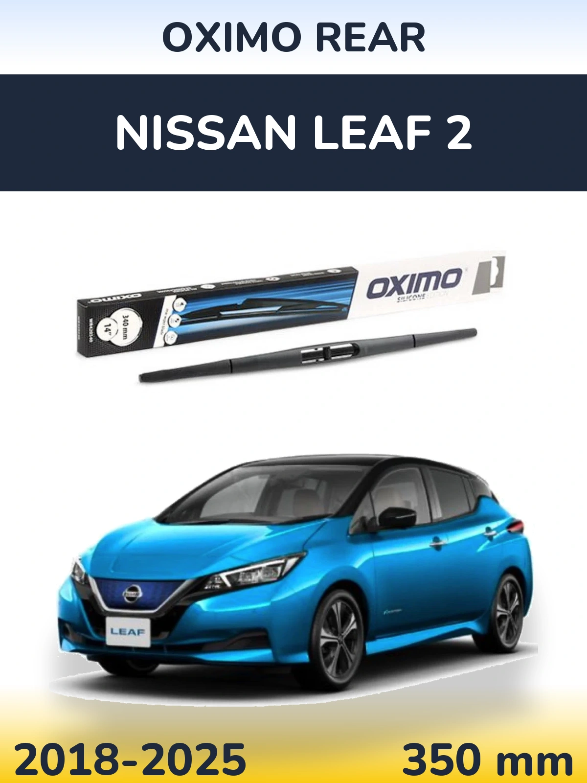 Tylna wycieraczka Oximo Rear 350 mm do Nissan Leaf 2 2018-2025