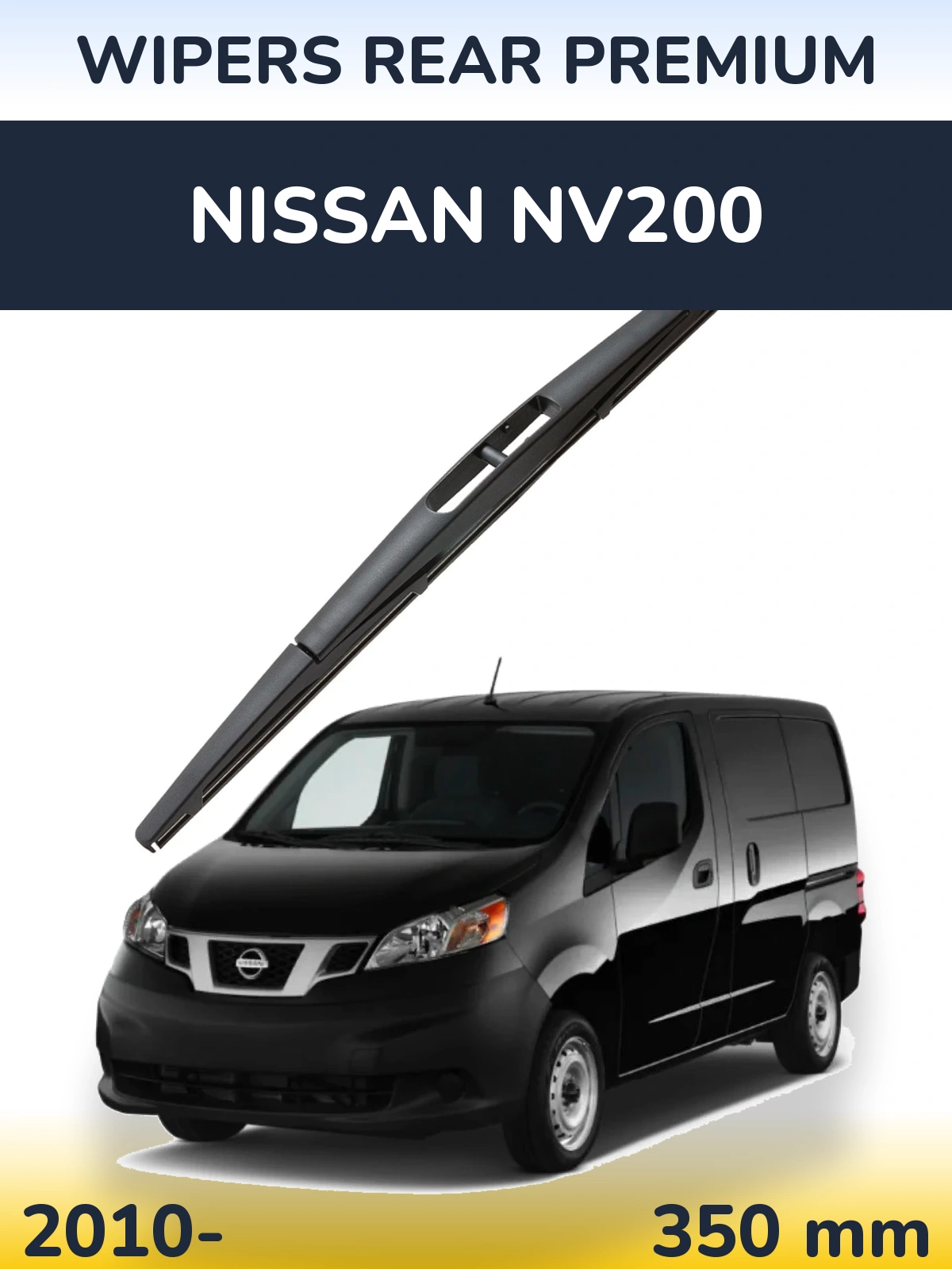Rear wiper blade WIPERS REAR PREMIUM 350 мм for Nissan NV200 2010-2026