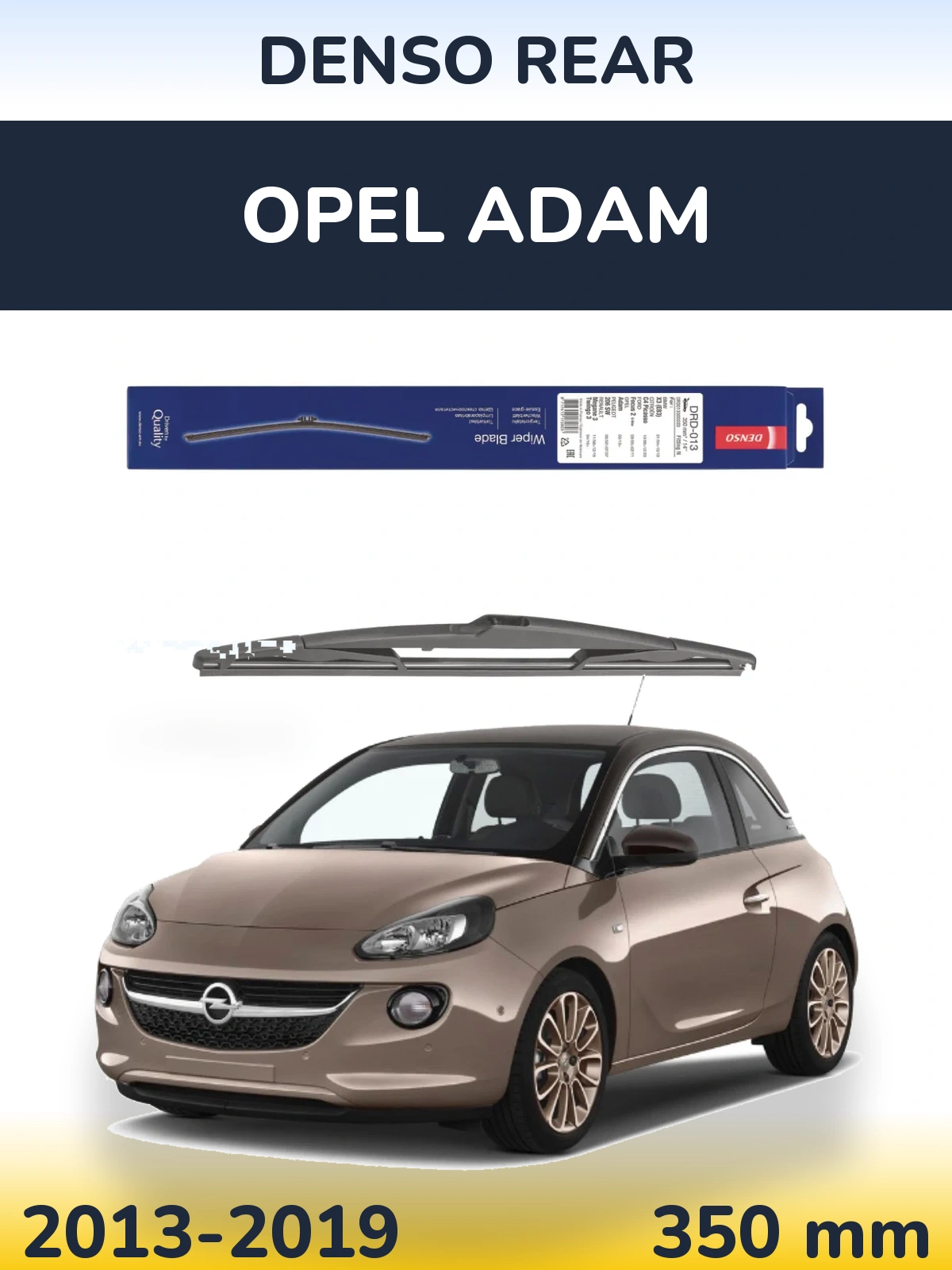 Tylna wycieraczka Denso Rear 350 mm do Opel Adam 2013-2019