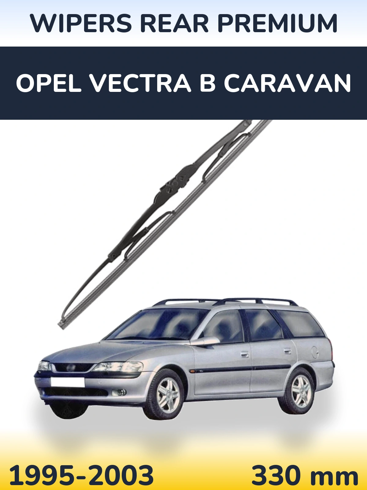 Задний дворник WIPERS REAR PREMIUM 330 мм для Opel Vectra B Caravan 1995-2003