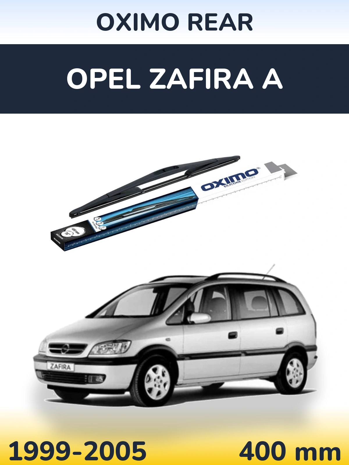 Tylna wycieraczka Oximo Rear 400 mm do Opel Zafira A 1999-2005