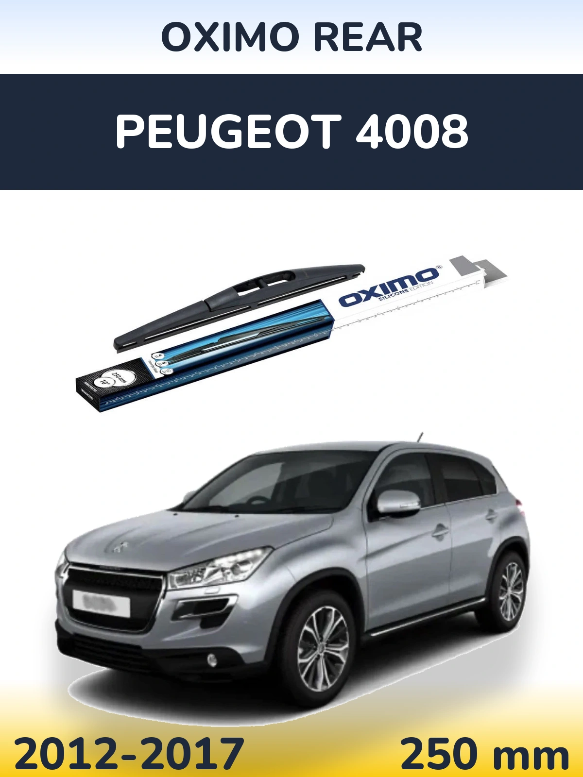 Tylna wycieraczka Oximo Rear 250 mm do Peugeot 4008 2012-2017