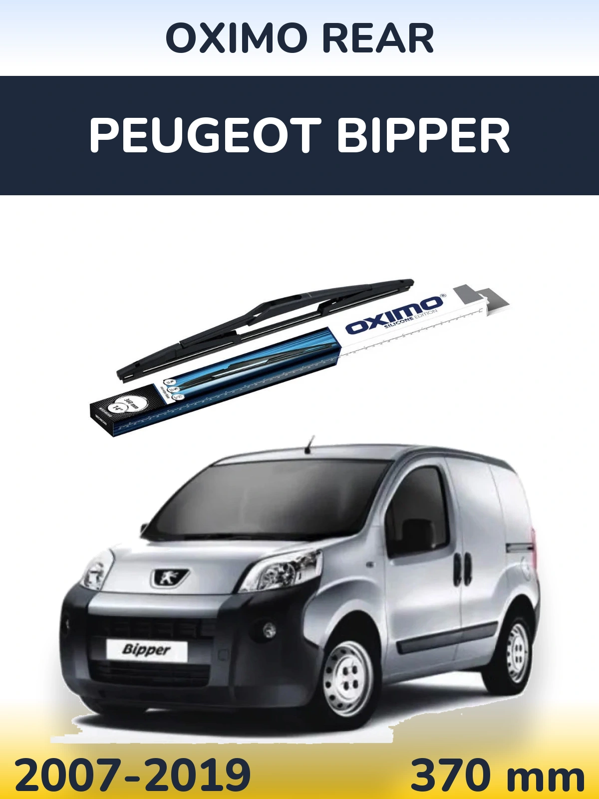 Rear wiper blade Oximo Rear 360 mm for Peugeot Bipper 2007-2019