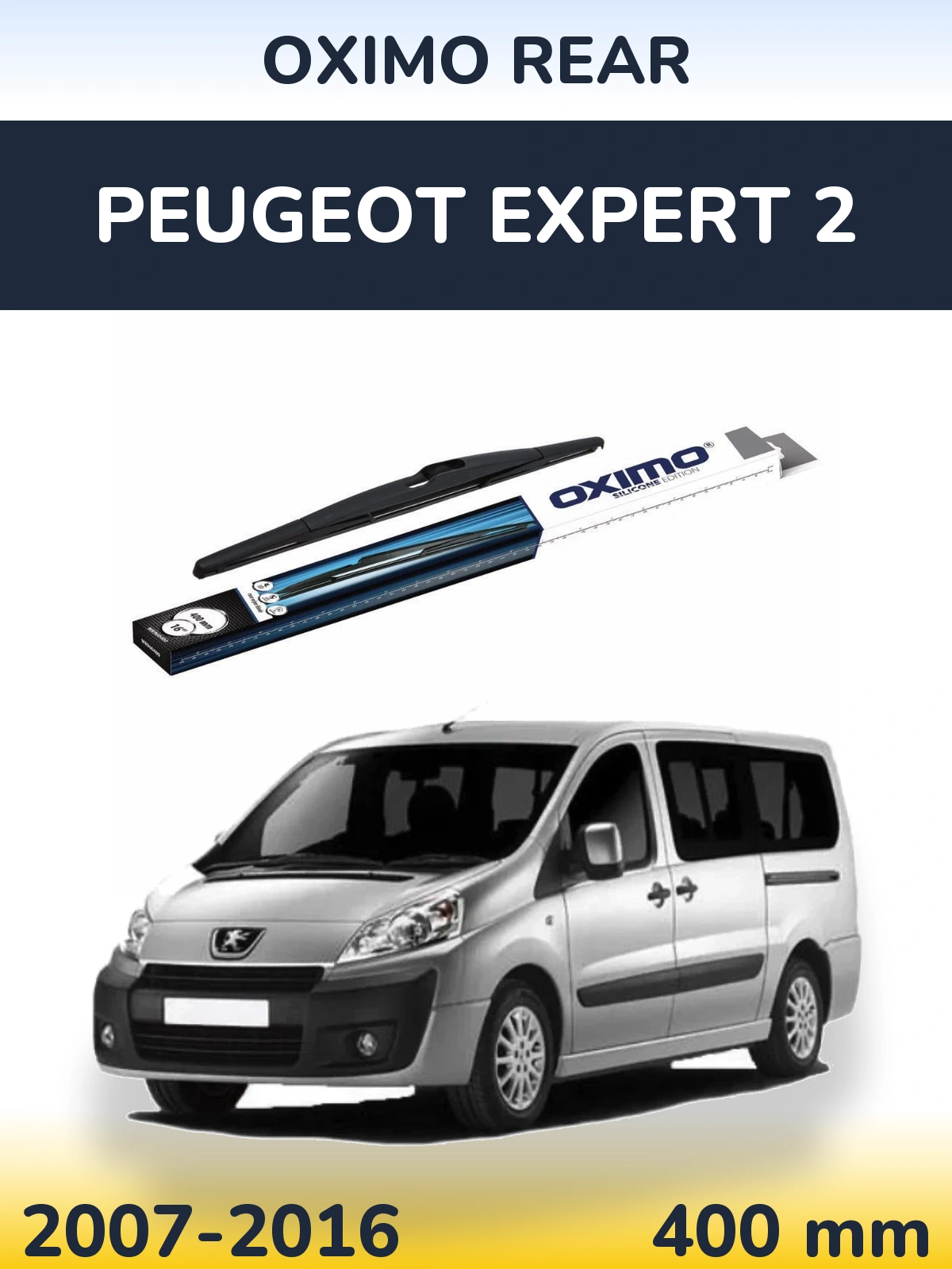 Tylna wycieraczka Oximo Rear 400 mm do Peugeot Expert 2 2007-2016