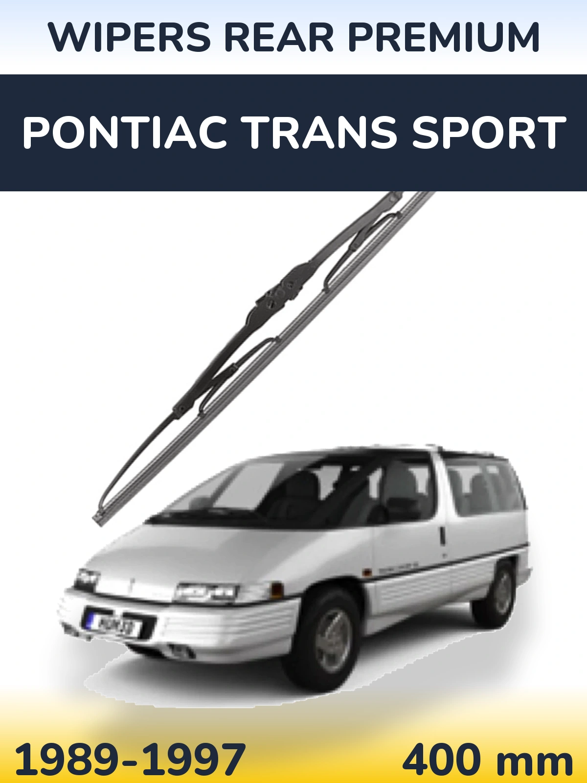 Rear wiper blade WIPERS REAR PREMIUM 400 мм for Pontiac Trans Sport 1989-1997