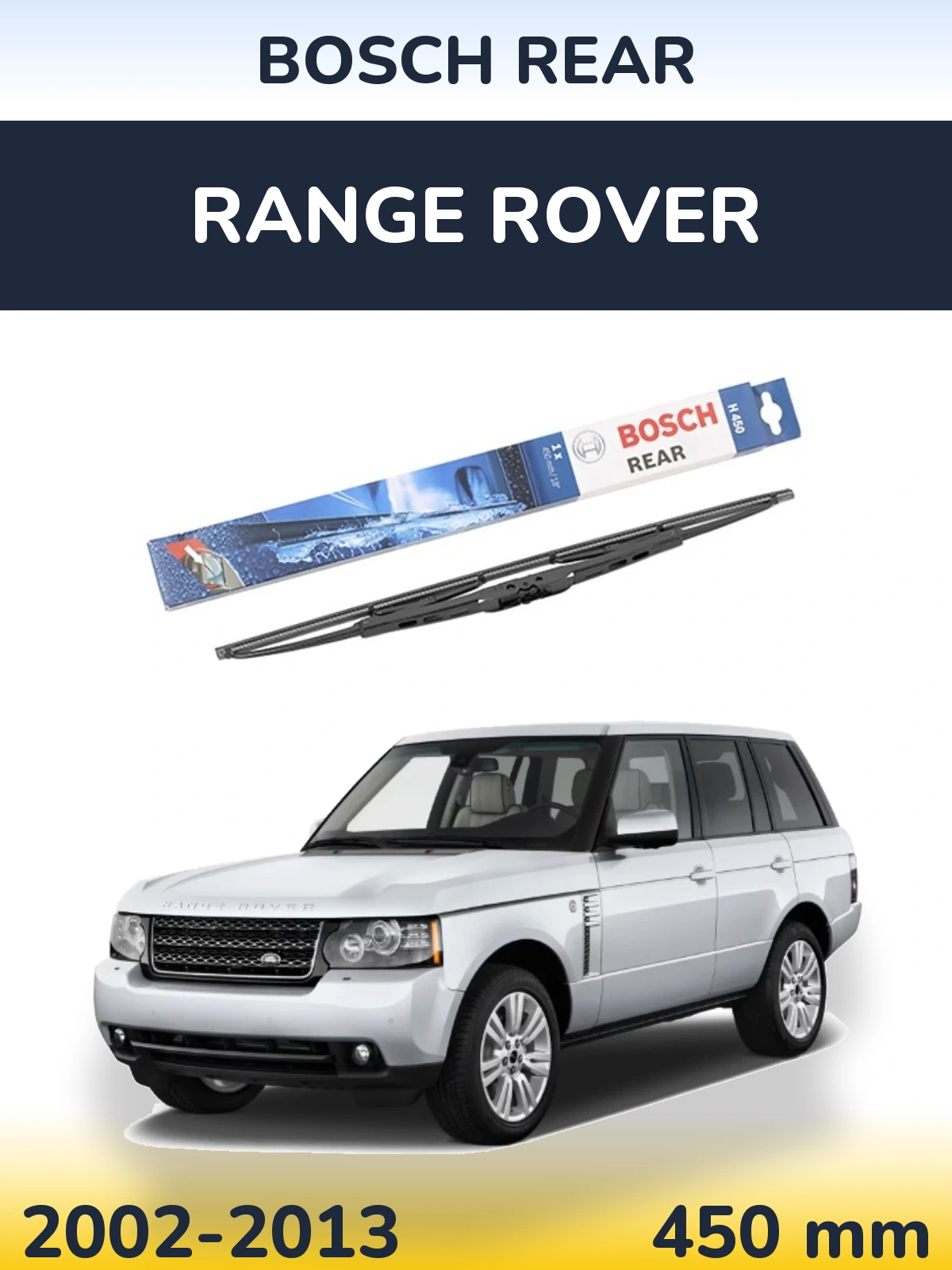 Tylna wycieraczka BOSCH Rear 450 mm do Range Rover  2002-2013