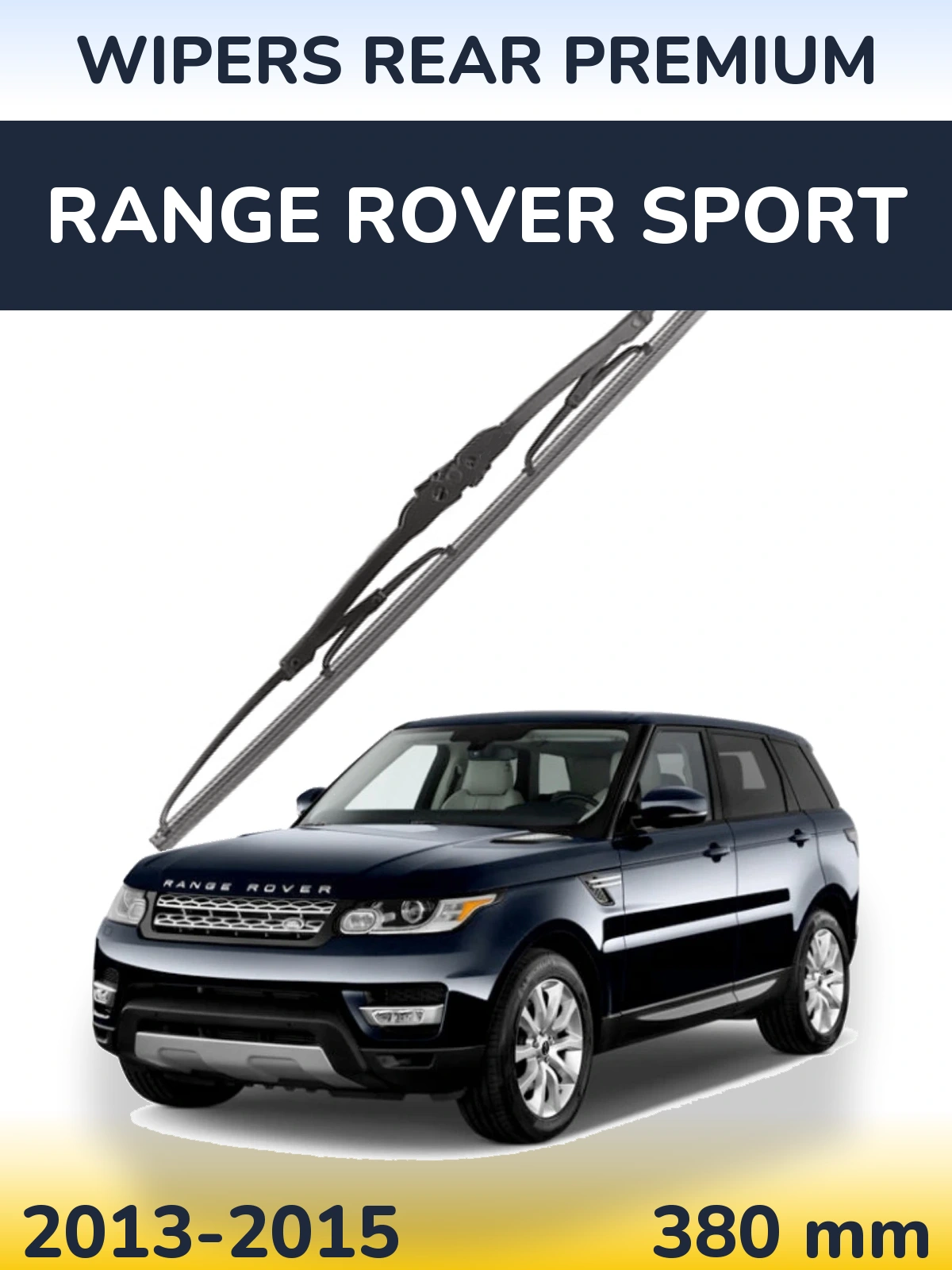 Tylna wycieraczka WIPERS REAR PREMIUM 380 mm do Range Rover Sport 2013-2015