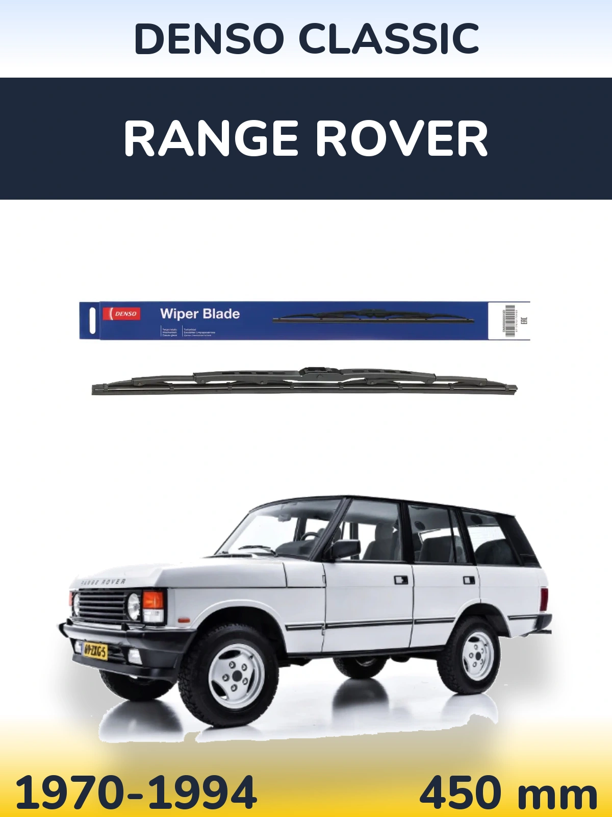 Tylna wycieraczka Denso Classic 450 mm do Range Rover  1970-1994