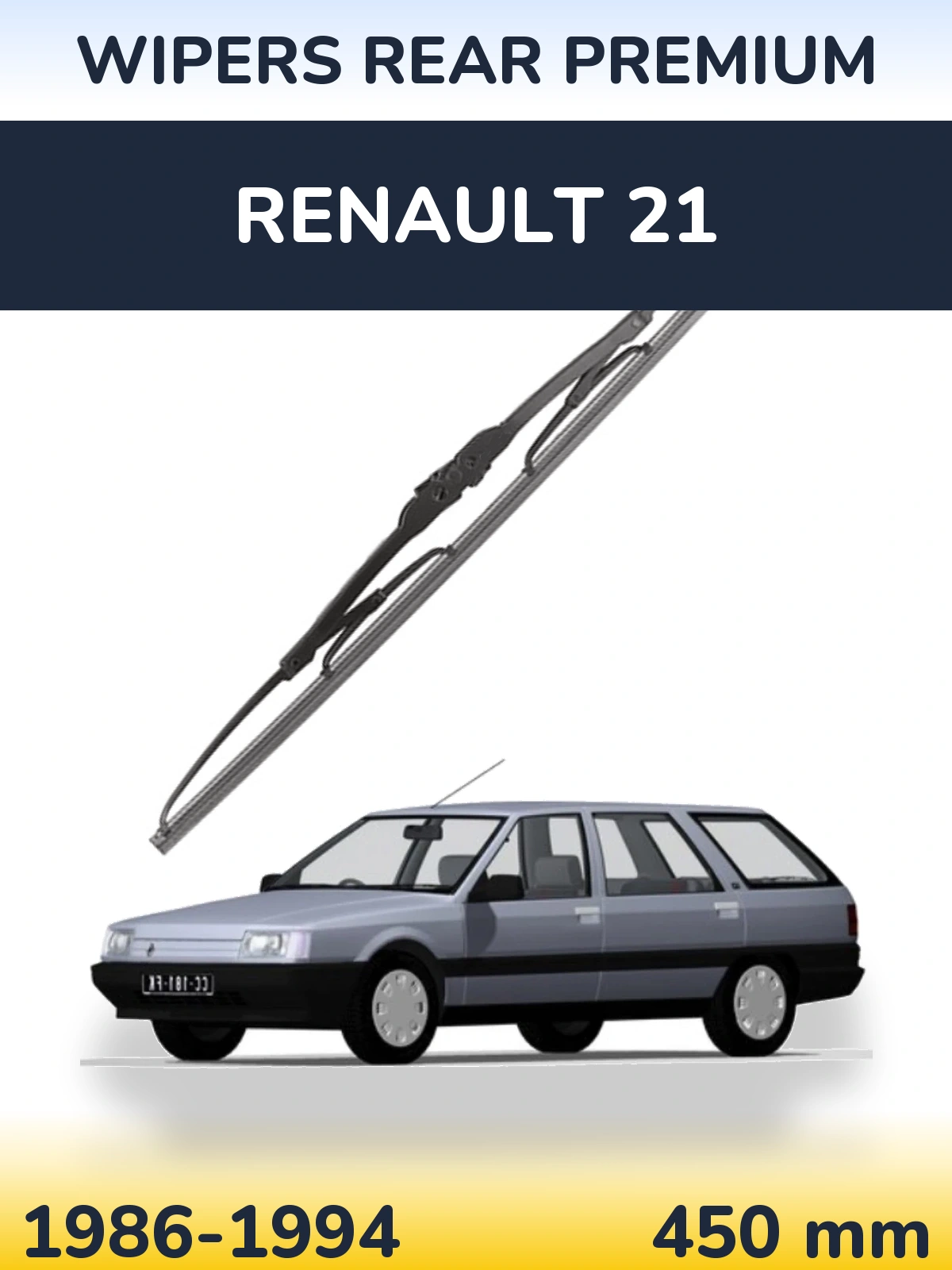 Задний дворник WIPERS REAR PREMIUM 450 мм для Renault 21 1986-1994