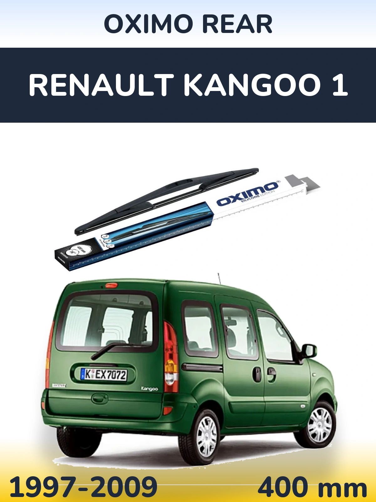 Tylna wycieraczka Oximo Rear 400 mm do Renault Kangoo 1 1997-2009