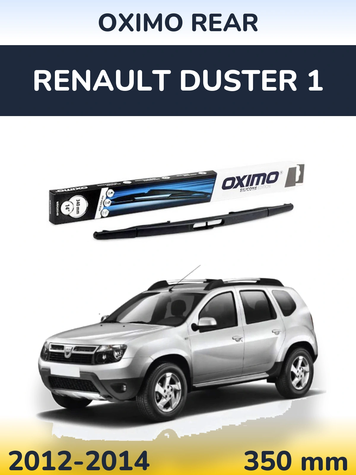 Tylna wycieraczka Oximo Rear 350 mm do Renault Duster 1 2012-2014