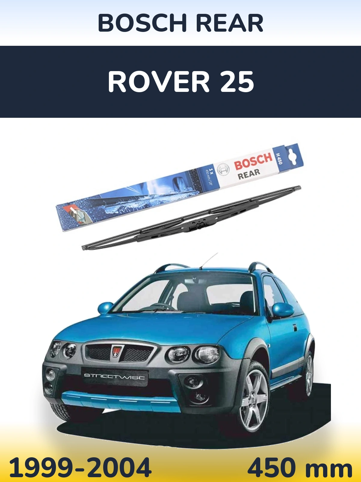 Tylna wycieraczka BOSCH Rear 450 mm do Rover 25 1999-2004