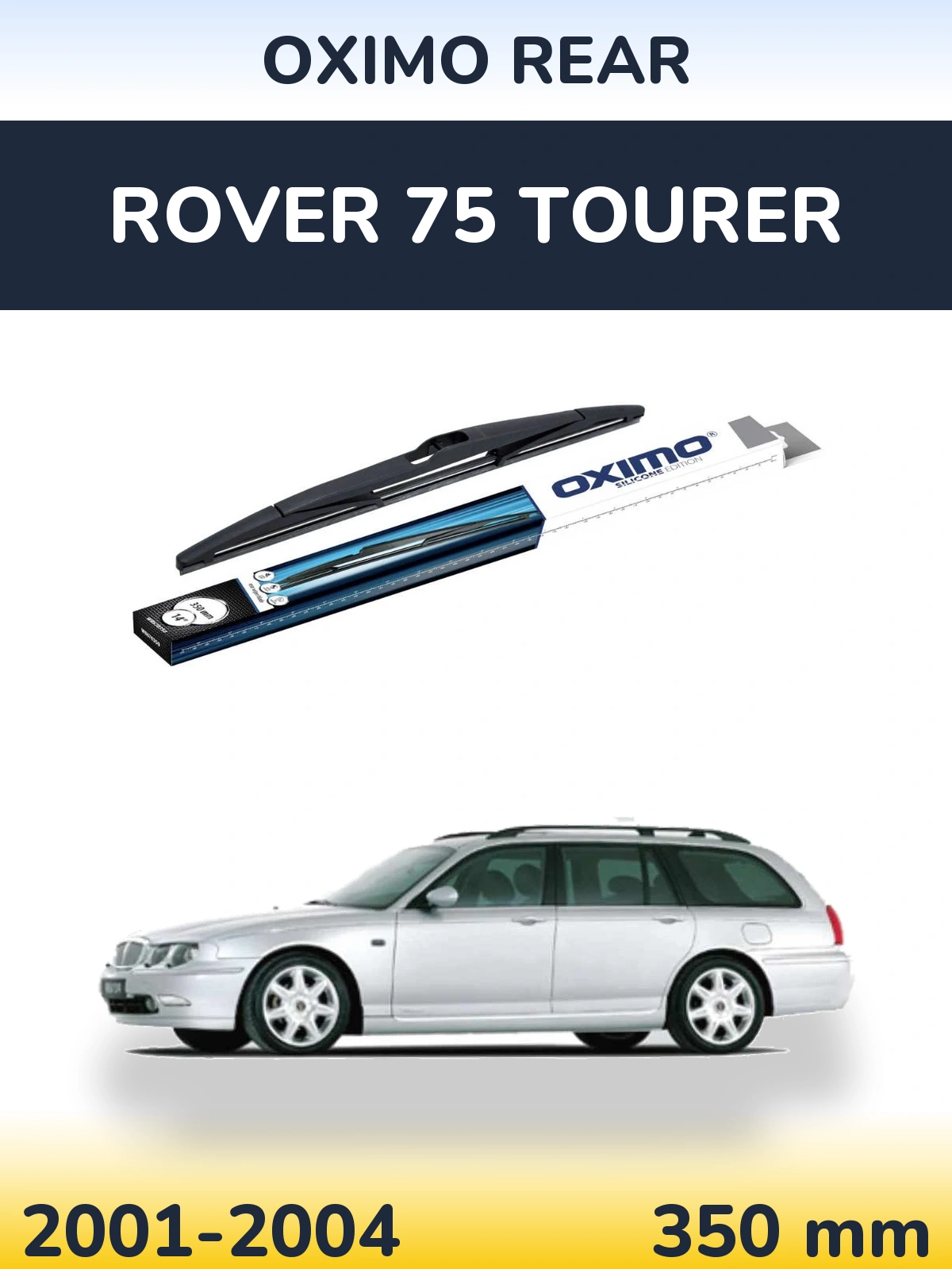Rear wiper blade Oximo Rear 350 мм for Rover 75 Tourer 2001-2004