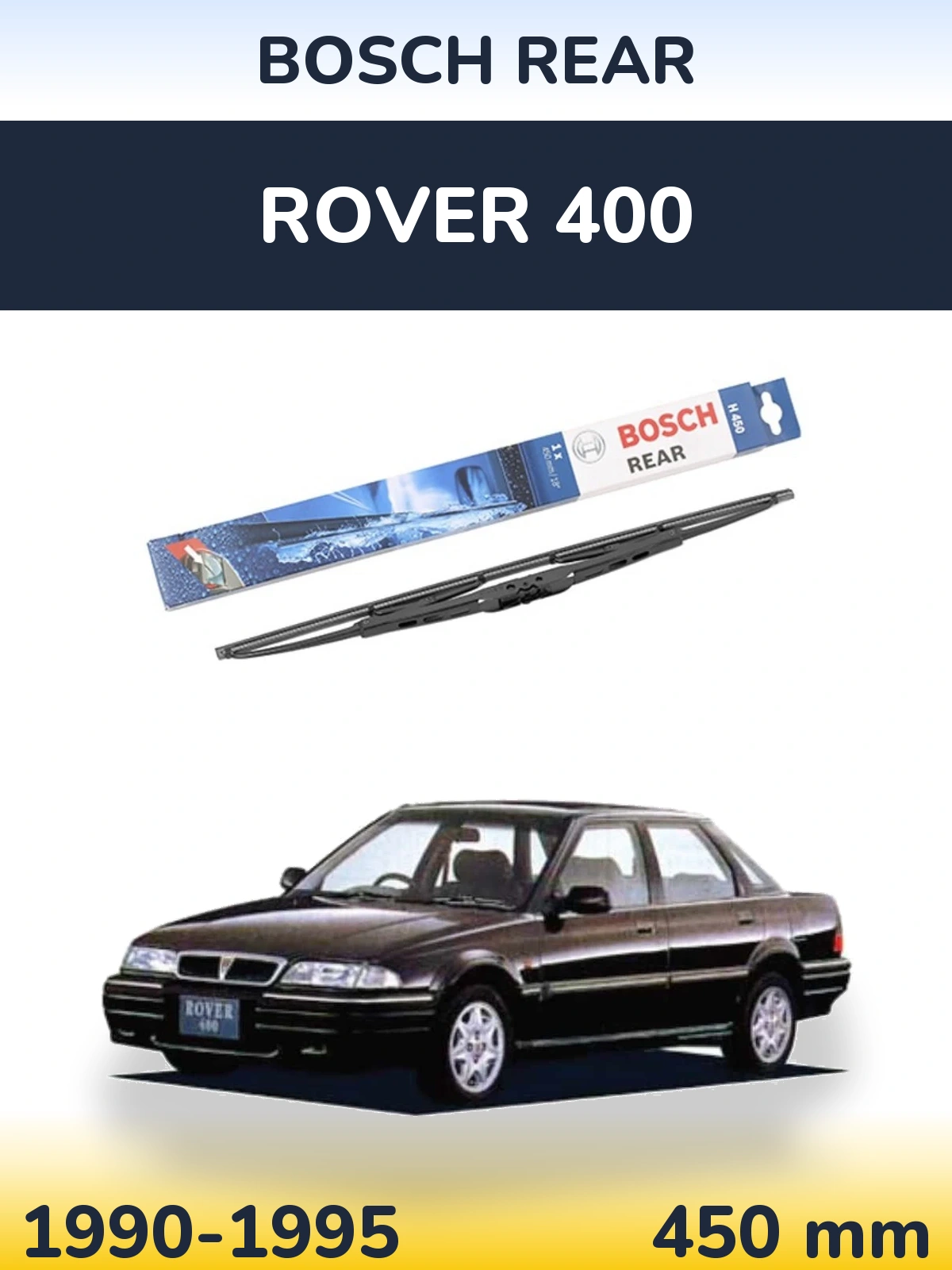 Tylna wycieraczka BOSCH Rear 450 mm do Rover 400 1990-1995