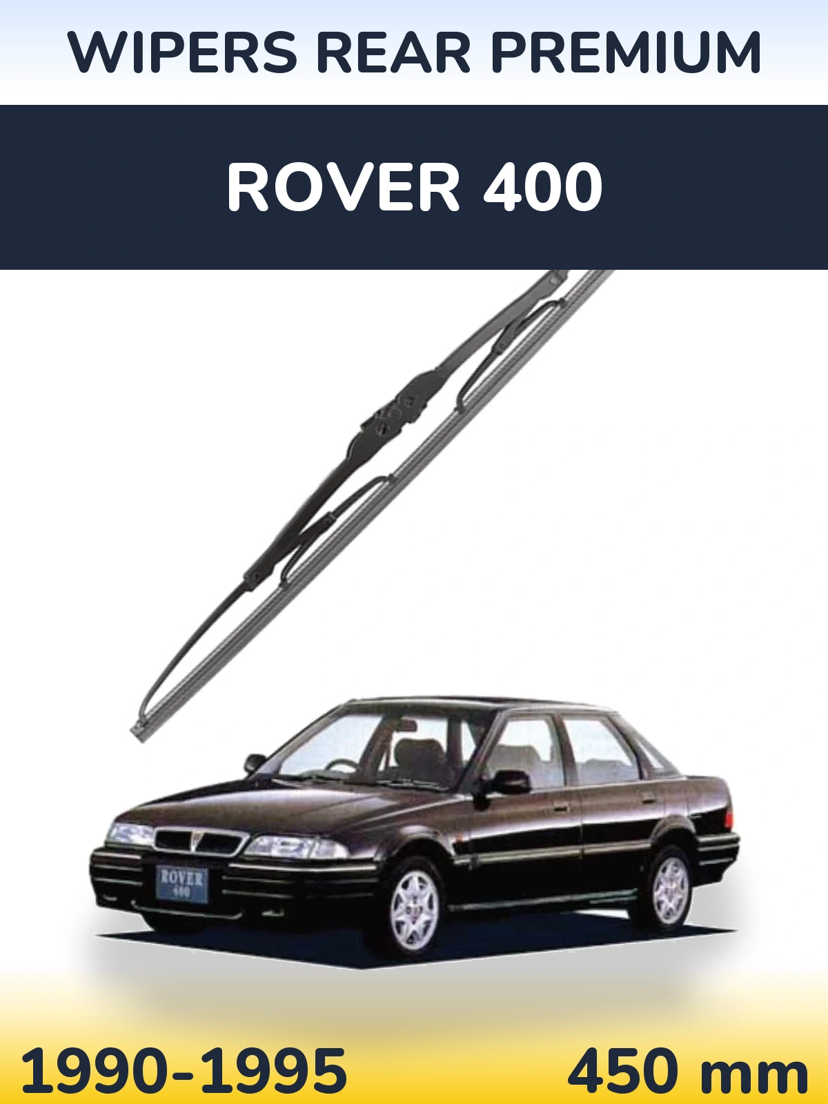Rear wiper blade WIPERS REAR PREMIUM 450 мм for Rover 400 1990-1995