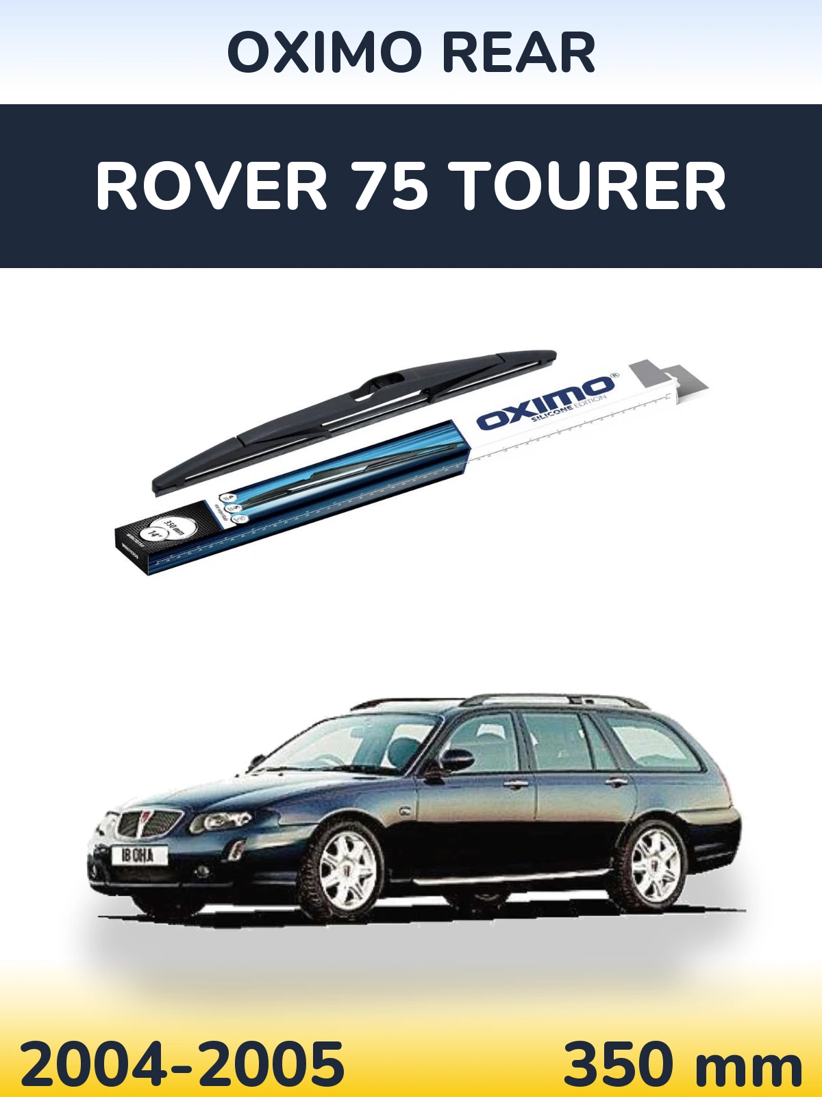 Rear wiper blade Oximo Rear 350 мм for Rover 75 Tourer 2004-2005