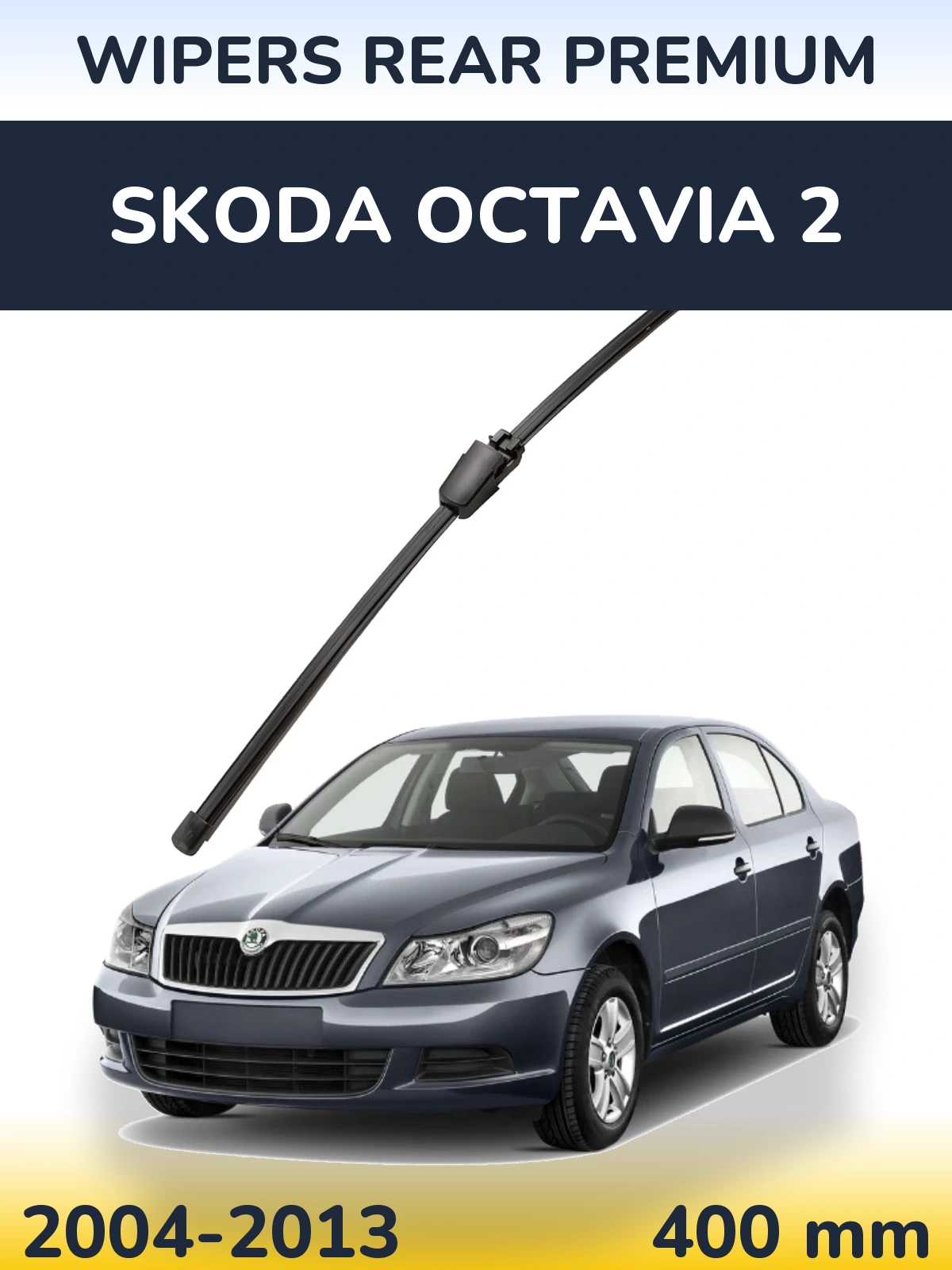 Tylna wycieraczka WIPERS REAR PREMIUM 400 mm do Skoda Octavia 2 2004-2013