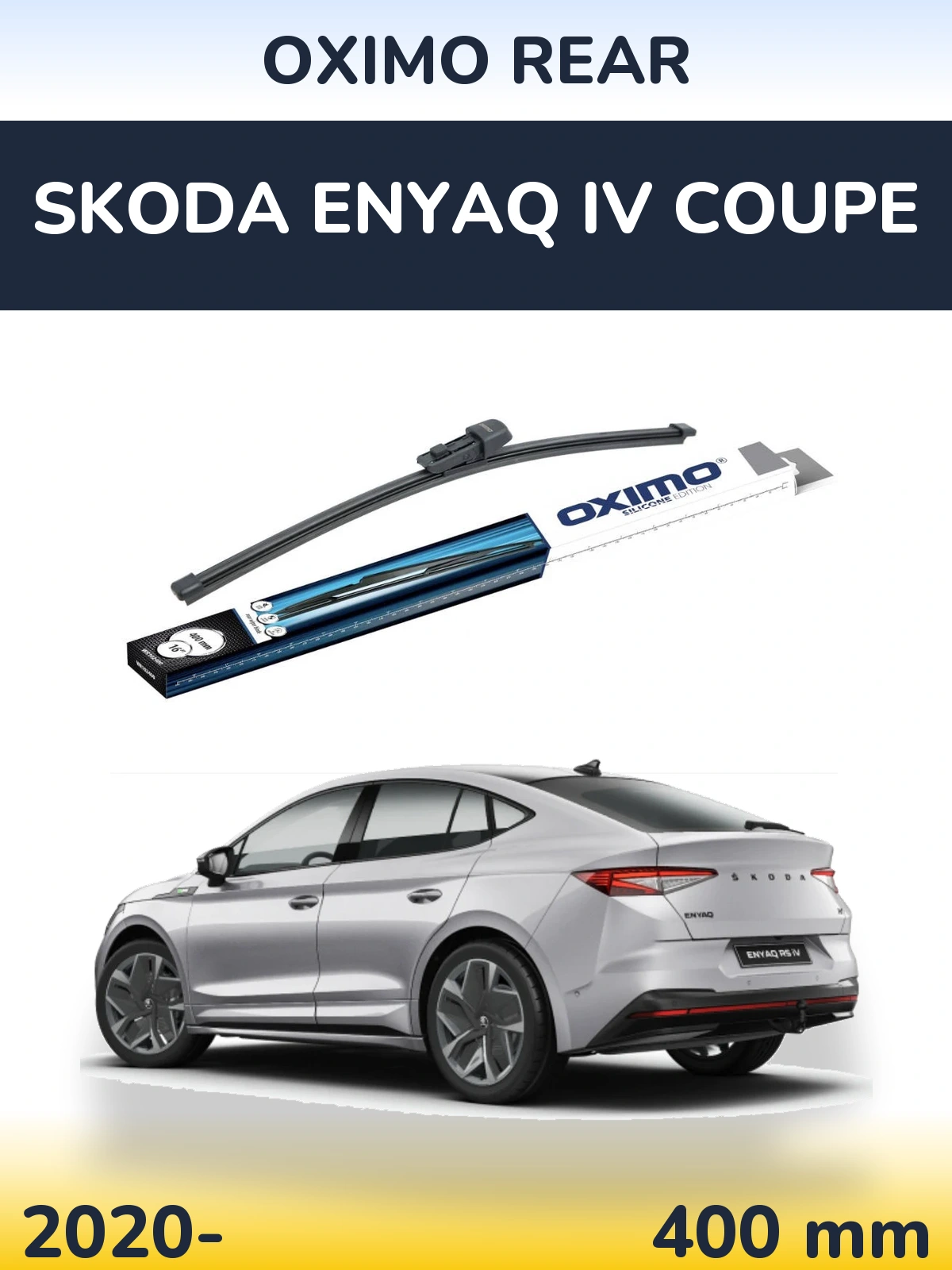 Tylna wycieraczka Oximo Rear 400 mm do Skoda Enyaq iV Coupe 2020-2026