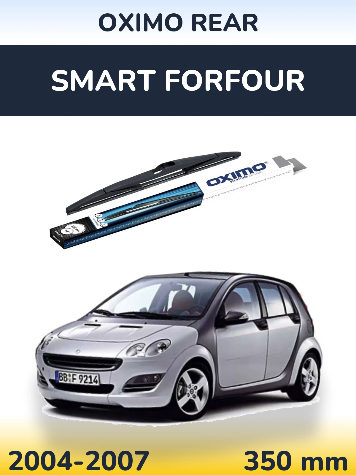 Tylna wycieraczka Oximo Rear 350 mm do Smart Forfour 2004-2007