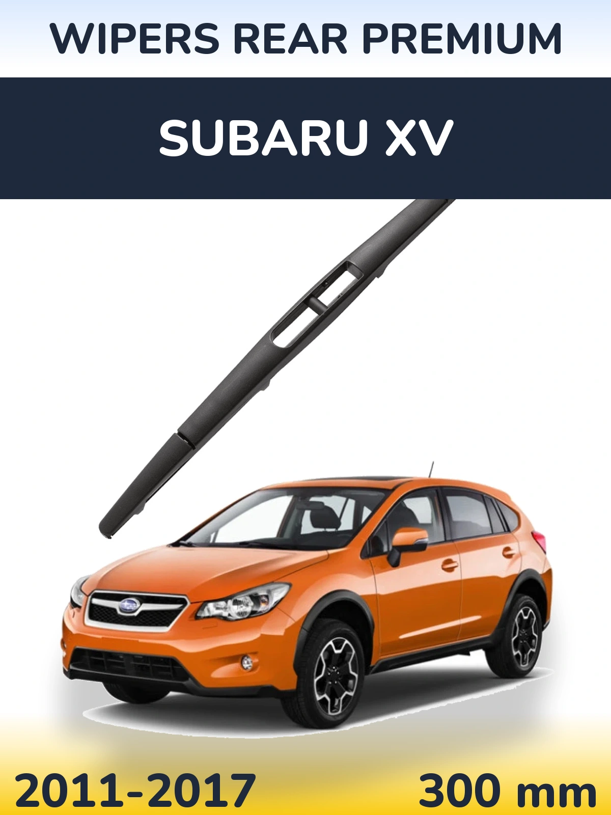 Rear wiper blade WIPERS REAR PREMIUM 300 мм for Subaru XV 2011-2017