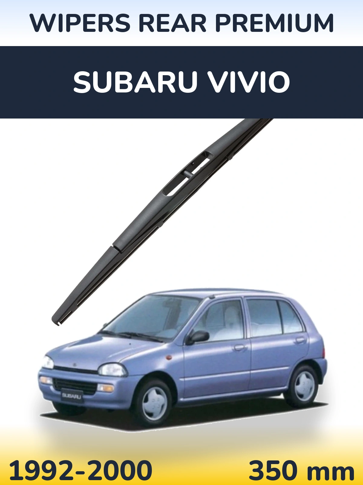 Задний дворник WIPERS REAR PREMIUM 350 мм для Subaru Vivio 1992-2000