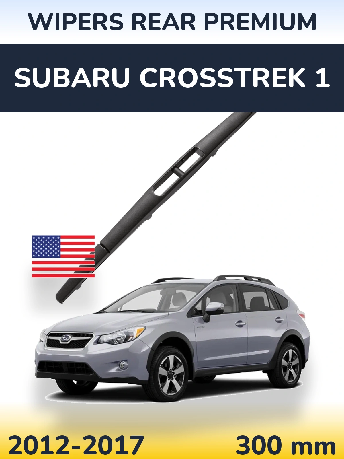 Tylna wycieraczka WIPERS REAR PREMIUM 300 mm do Subaru Crosstrek 1 2012-2017