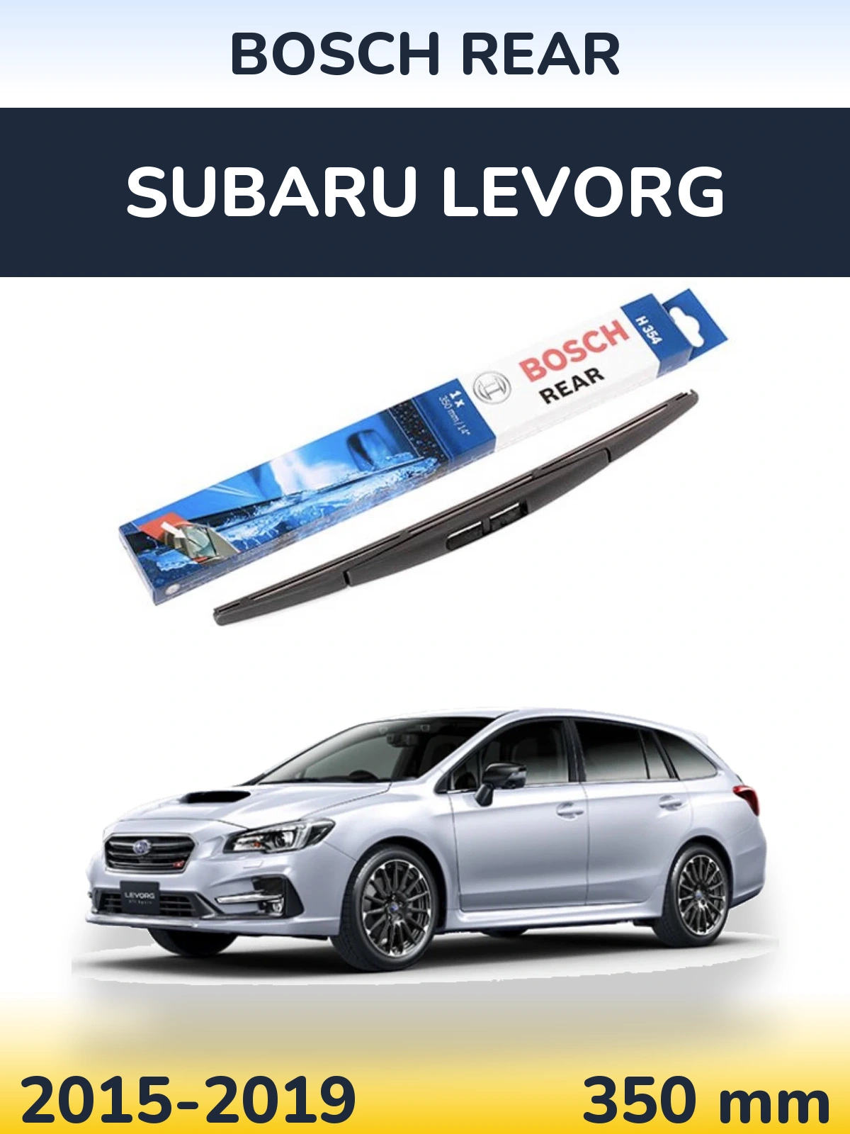 Tylna wycieraczka BOSCH Rear 350 mm do Subaru Levorg 2015-2019