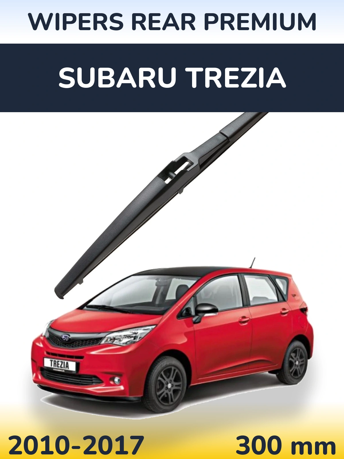 Rear wiper blade WIPERS REAR PREMIUM 300 mm for Subaru Trezia 2010-2017