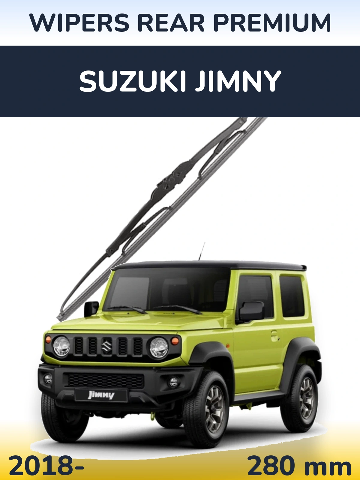 Tylna wycieraczka WIPERS REAR PREMIUM 280 mm do Suzuki Jimny 2018-2026