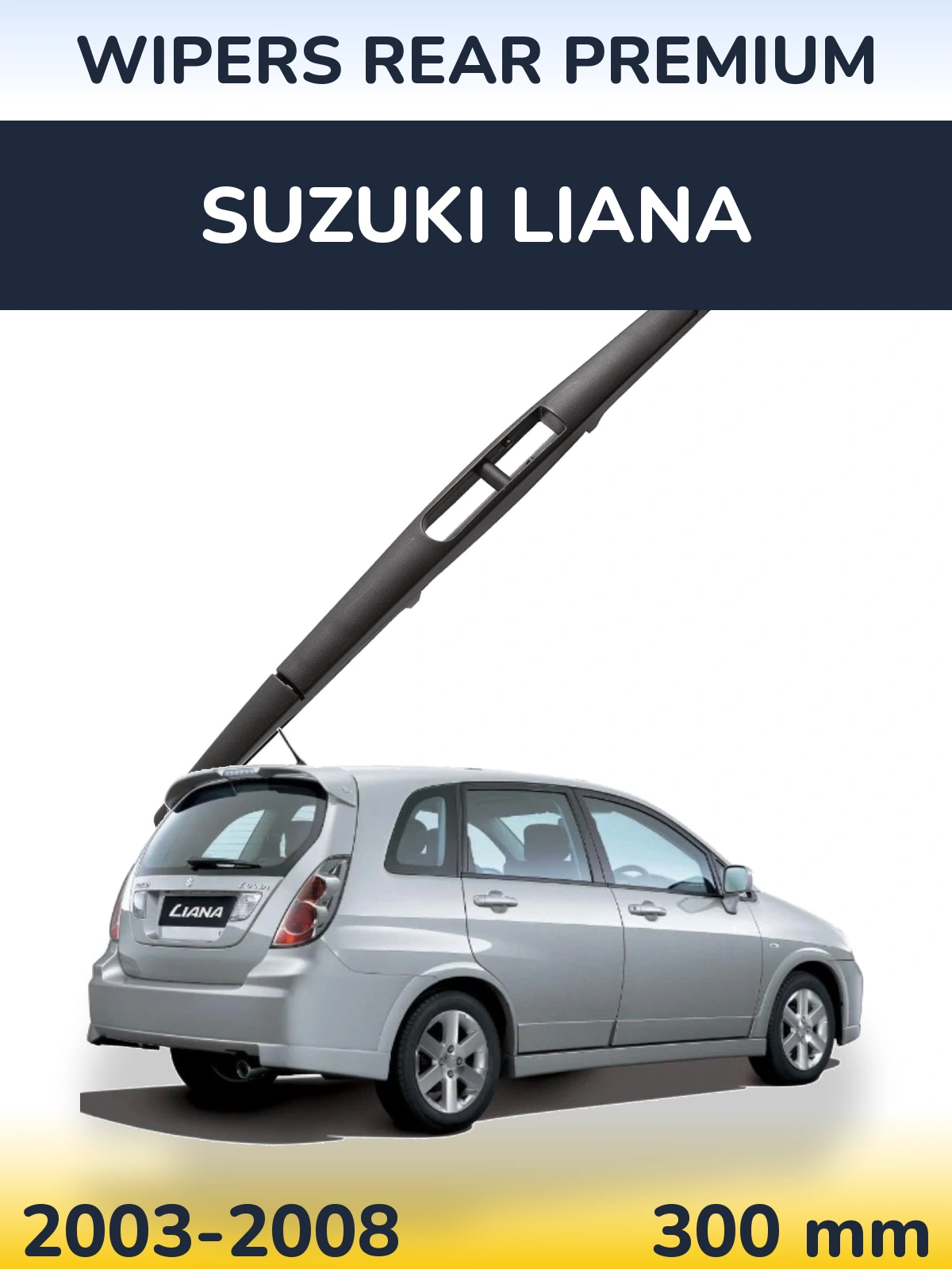 Rear wiper blade WIPERS REAR PREMIUM 300 мм for Suzuki Liana 2003-2008