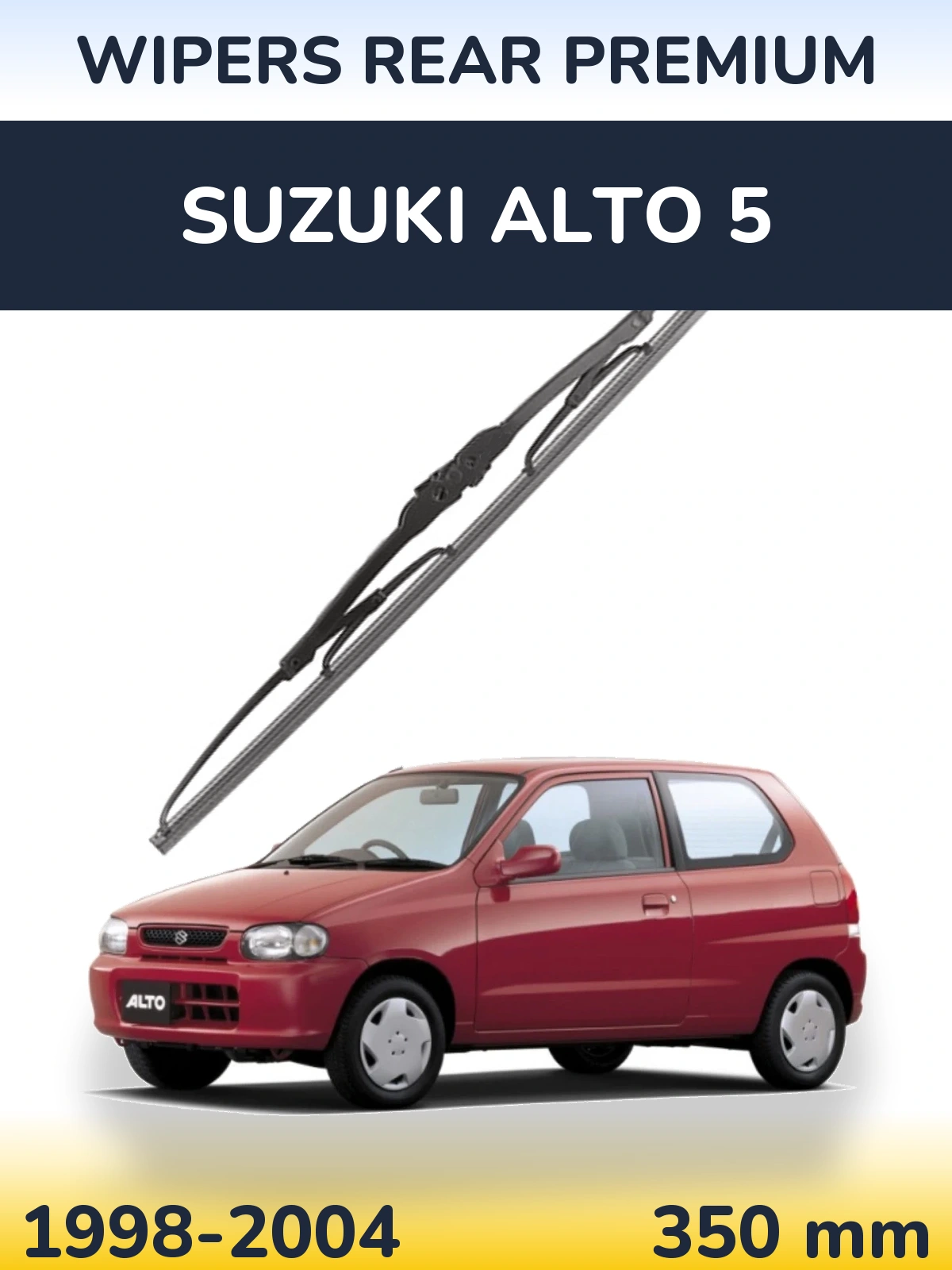 Rear wiper blade WIPERS REAR PREMIUM 350 мм for Suzuki Alto 5 1998-2004