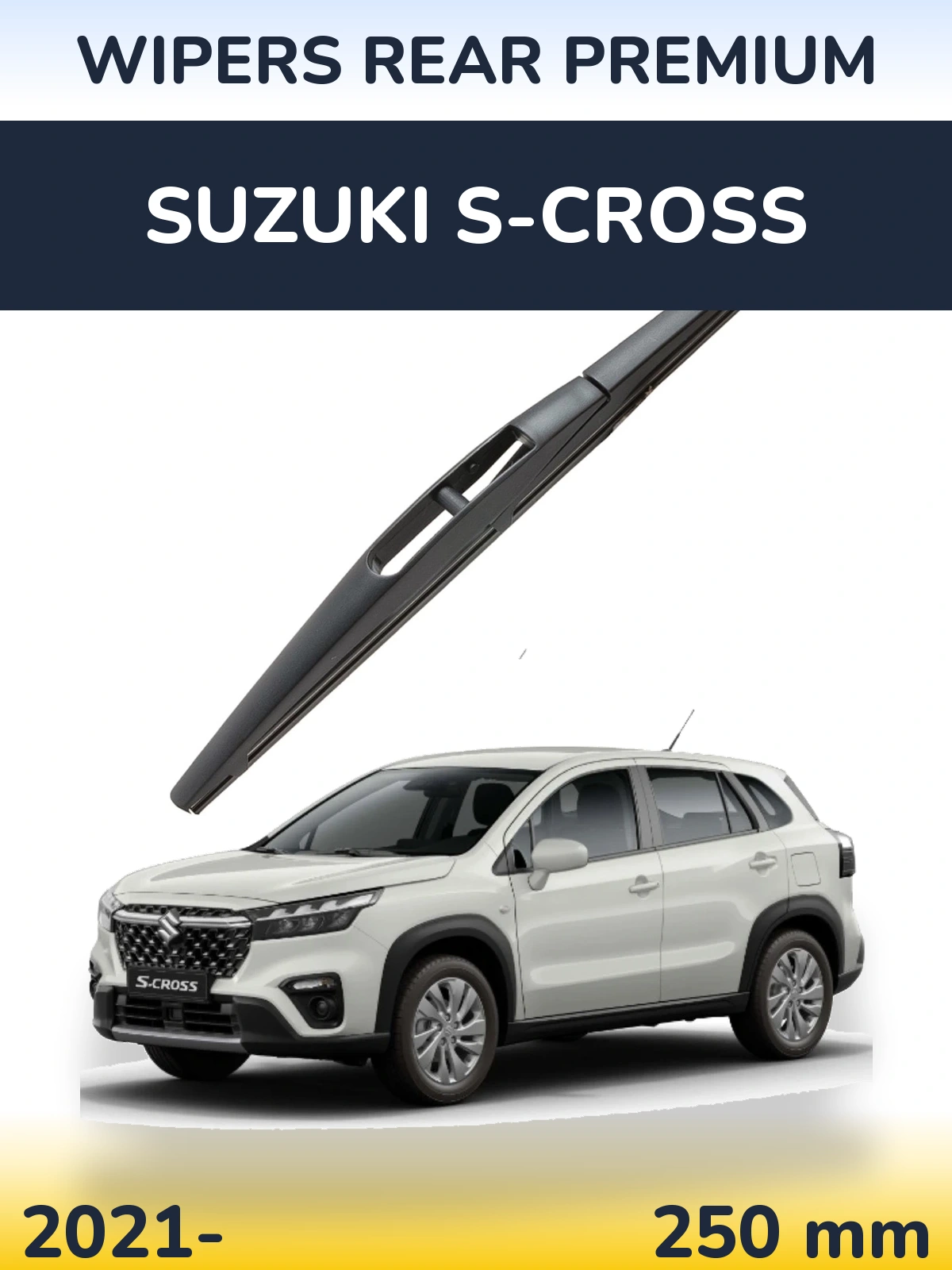 Tylna wycieraczka WIPERS REAR PREMIUM 250 mm do Suzuki S-Cross 2021-2026