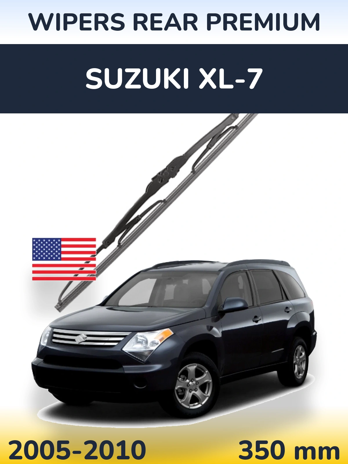 Rear wiper blade WIPERS REAR PREMIUM 350 мм for Suzuki XL-7 2005-2010
