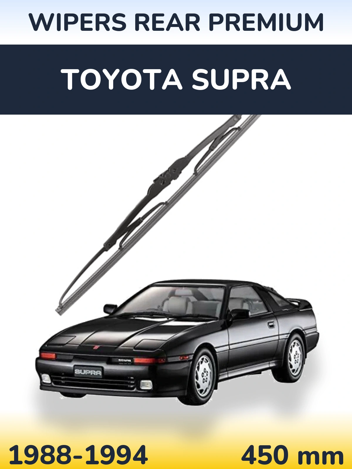 Rear wiper blade WIPERS REAR PREMIUM 450 mm for Toyota Supra 1988-1994