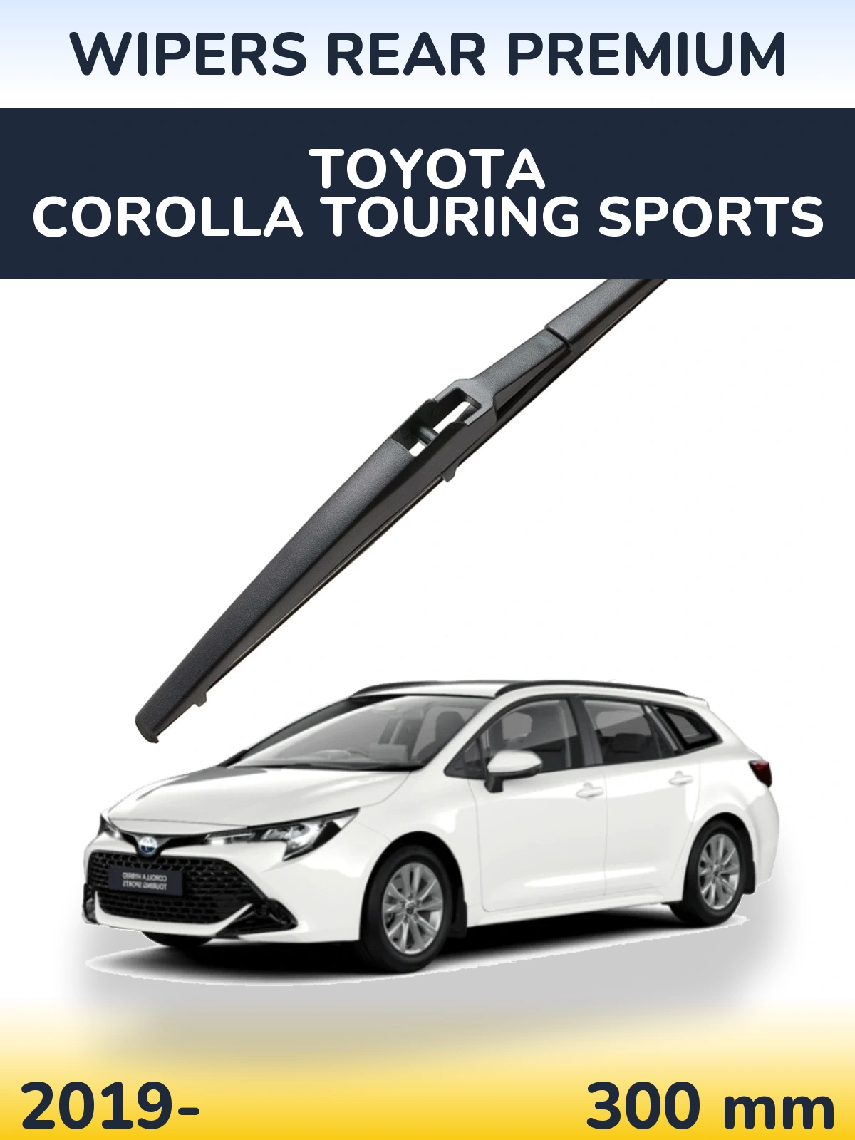 Задня щітка WIPERS REAR PREMIUM 300 мм для Toyota Corolla Touring Sports 2019-2026