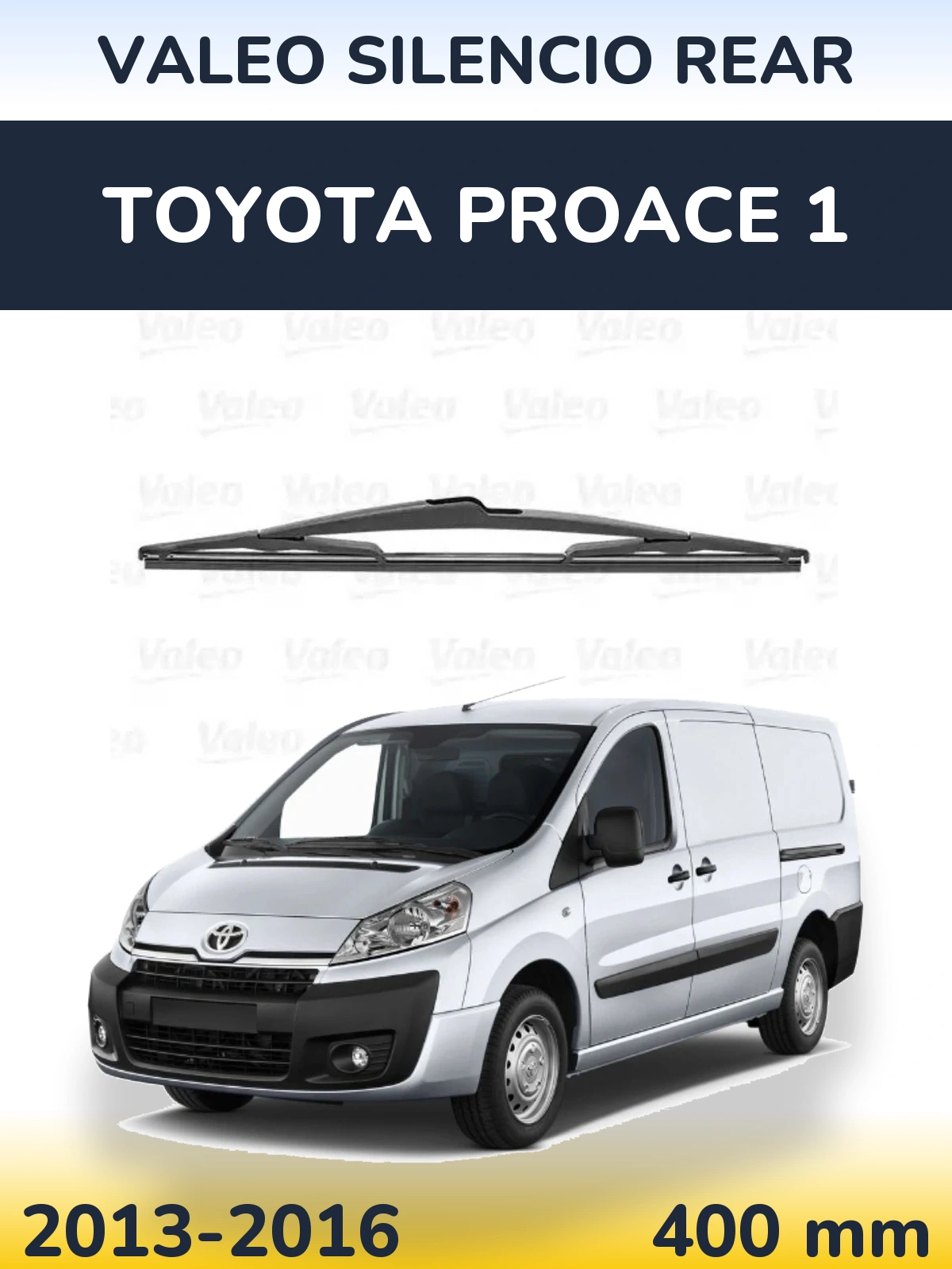 Tylna wycieraczka Valeo Silencio Rear 400 mm do Toyota ProAce 1 2013-2016