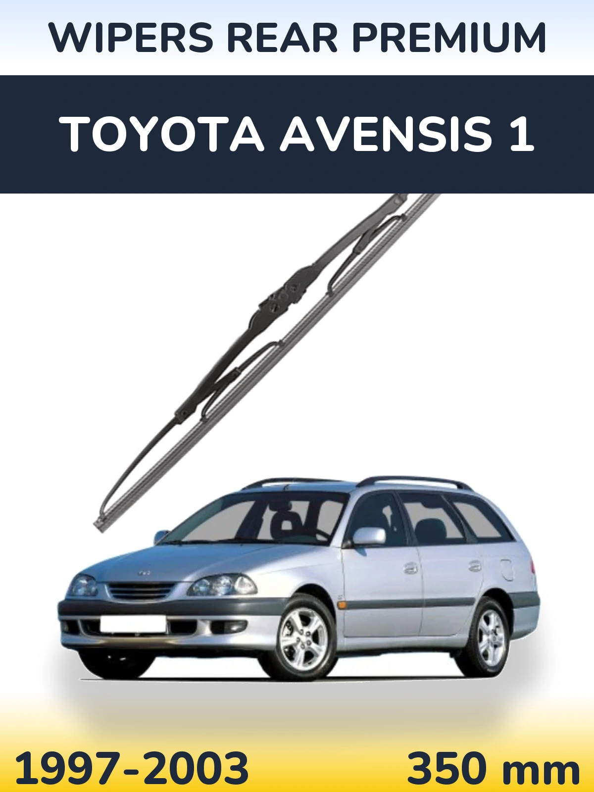 Задний дворник WIPERS REAR PREMIUM 350 мм для Toyota Avensis 1 1997-2003