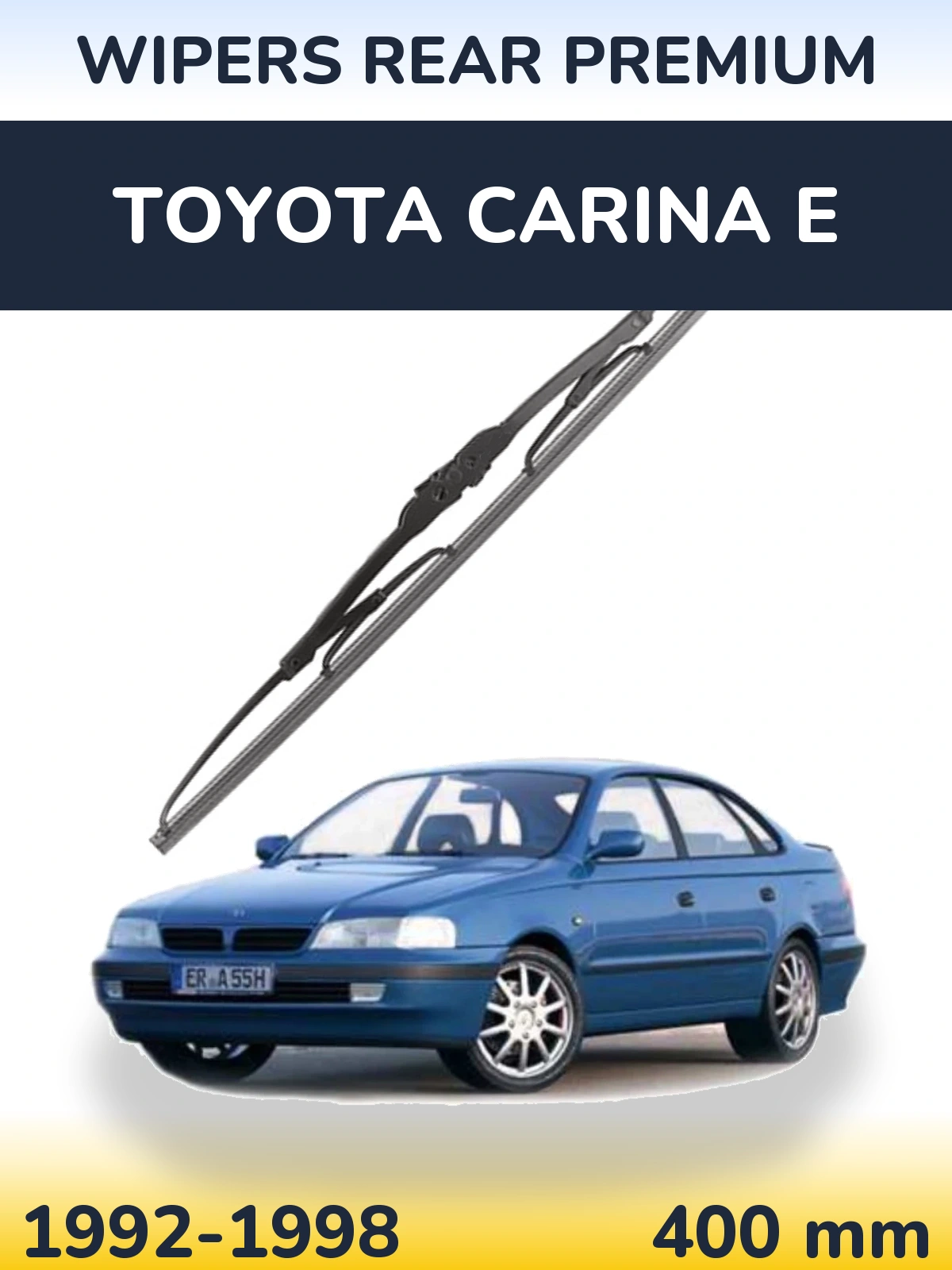 Tylna wycieraczka WIPERS REAR PREMIUM 400 mm do Toyota Carina E 1992-1998
