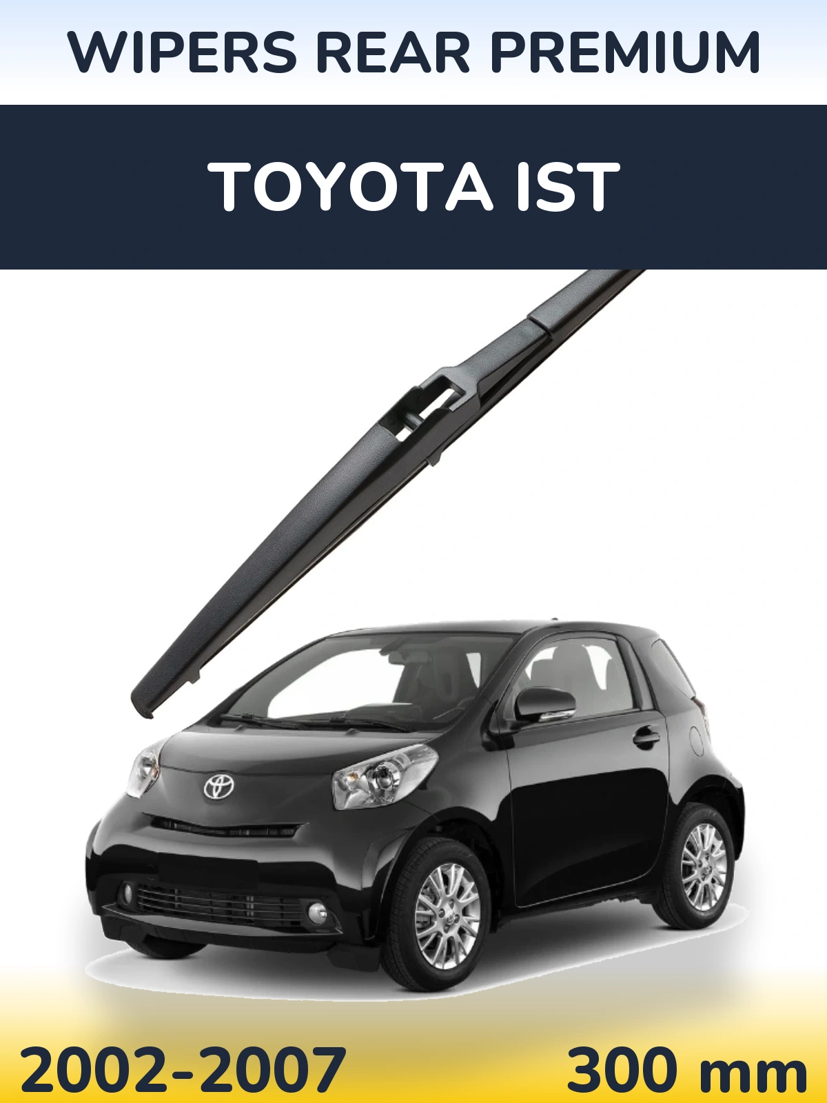 Rear wiper blade WIPERS REAR PREMIUM 300 мм for Toyota Ist 2002-2007
