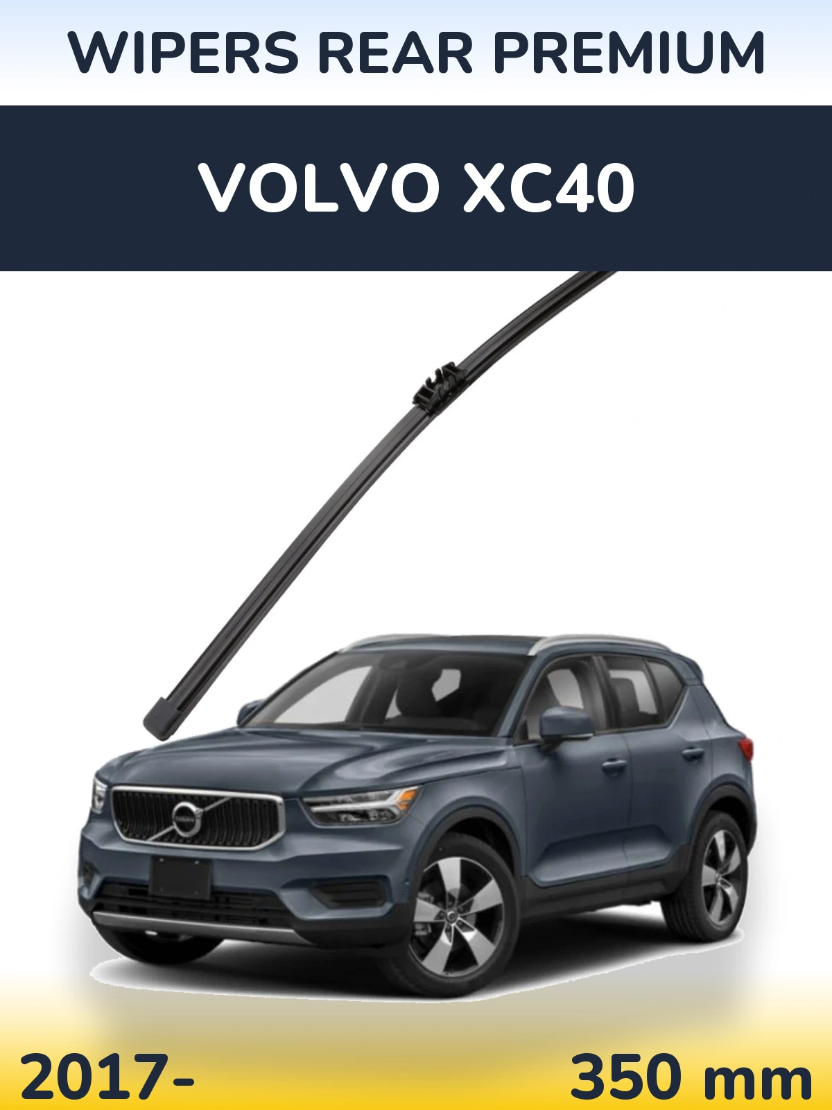 Tylna wycieraczka WIPERS REAR PREMIUM 350 mm do Volvo XC40 2017-2026