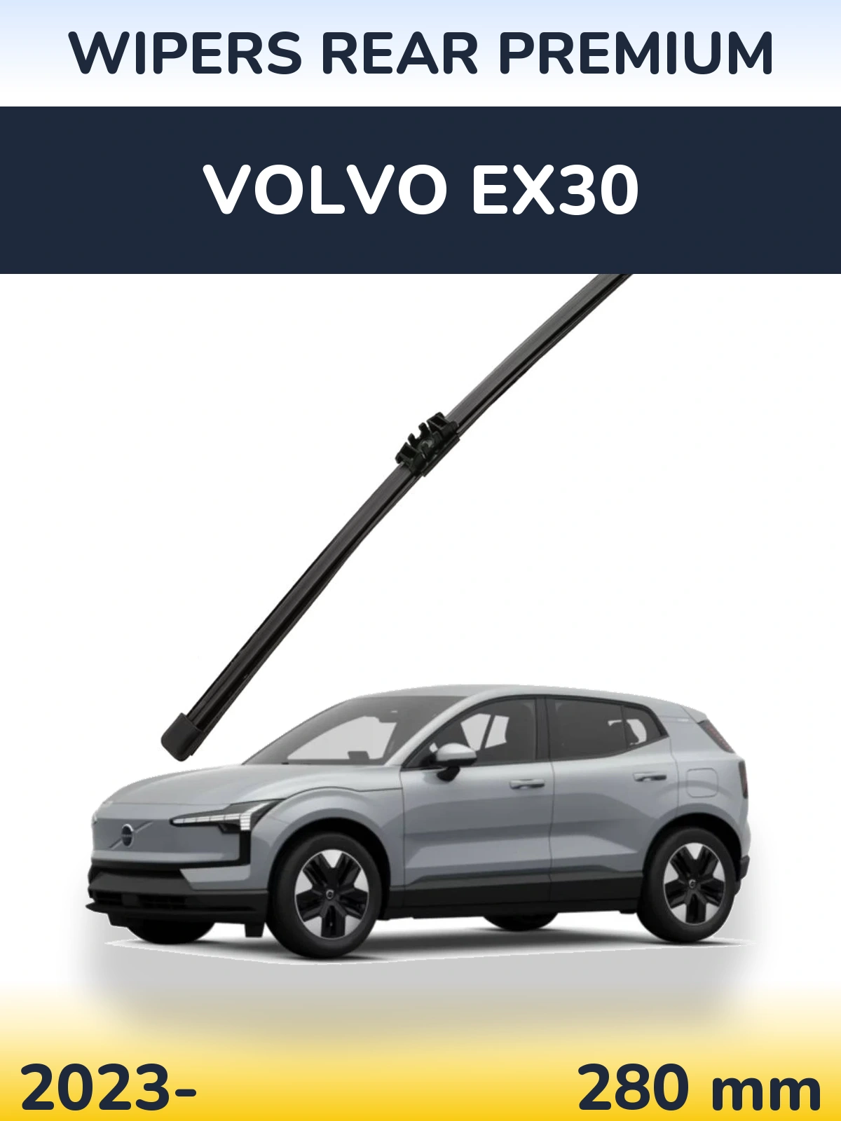 Задня щітка WIPERS REAR PREMIUM 280 мм для Volvo EX30 2023-2026