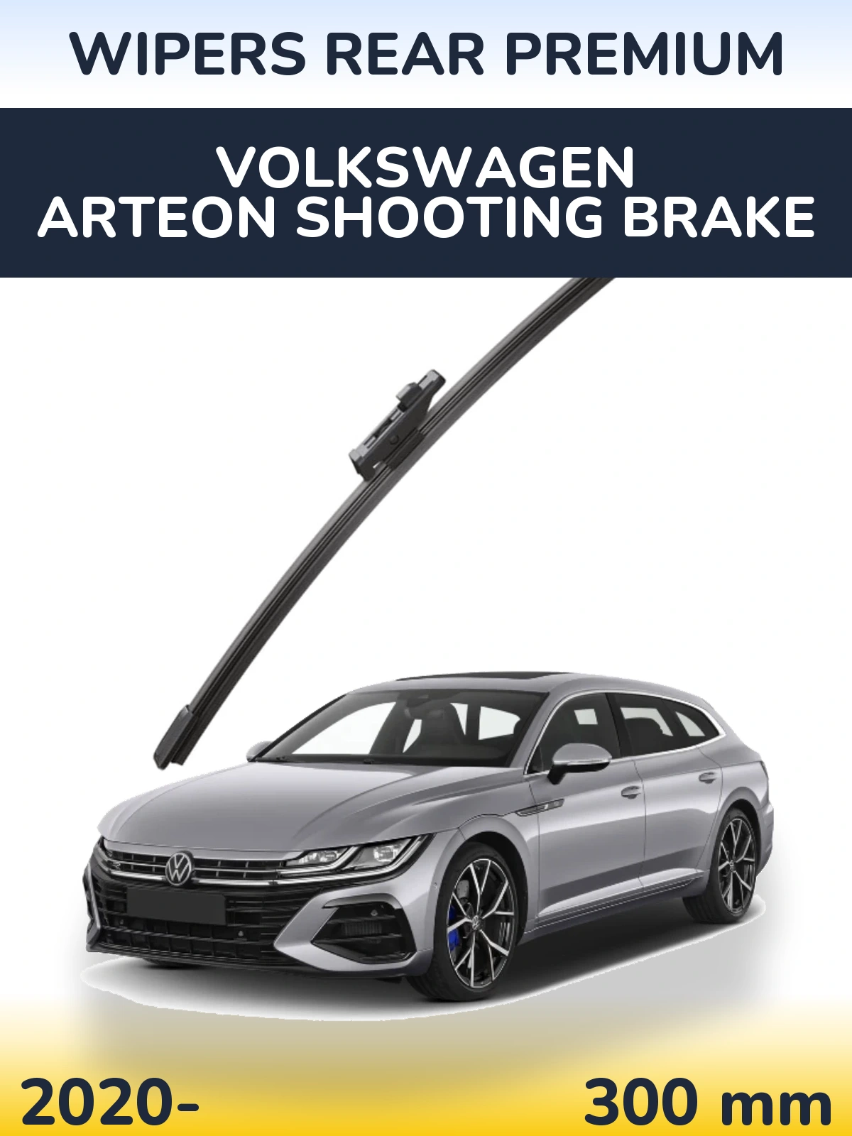 Rear wiper blade WIPERS REAR PREMIUM 300 mm for Volkswagen Arteon Shooting Brake 2020-2026
