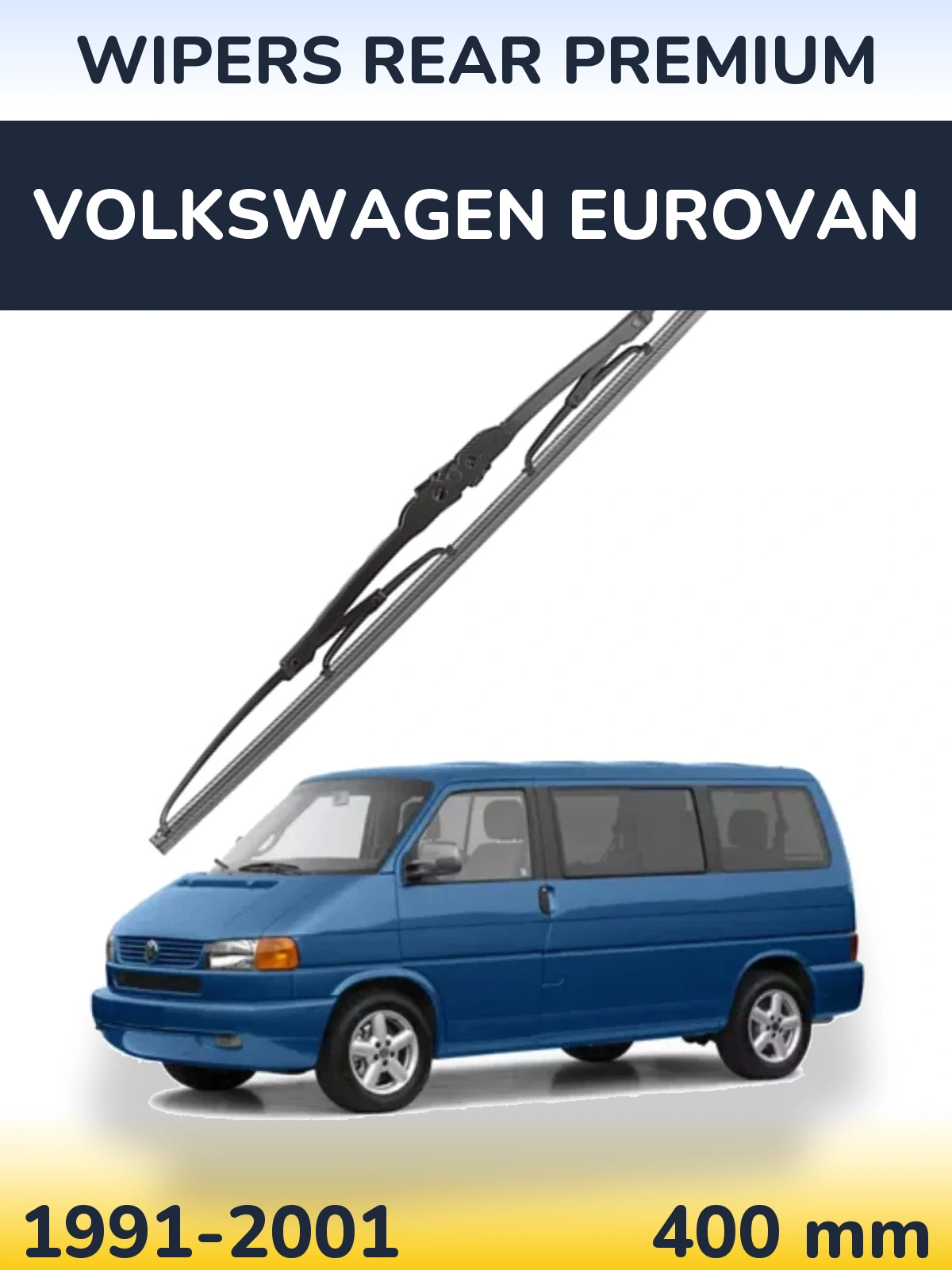 Задний дворник WIPERS REAR PREMIUM 400 мм для Volkswagen Eurovan 1991-2001