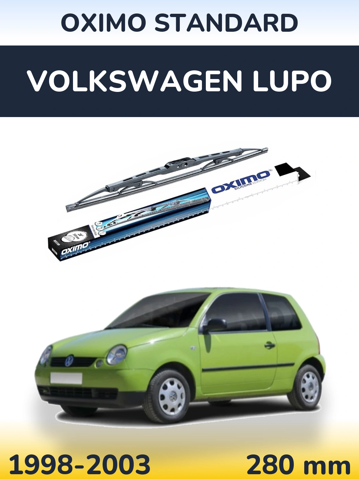 Tylna wycieraczka Oximo Standard 275 mm do Volkswagen Lupo 1998-2003